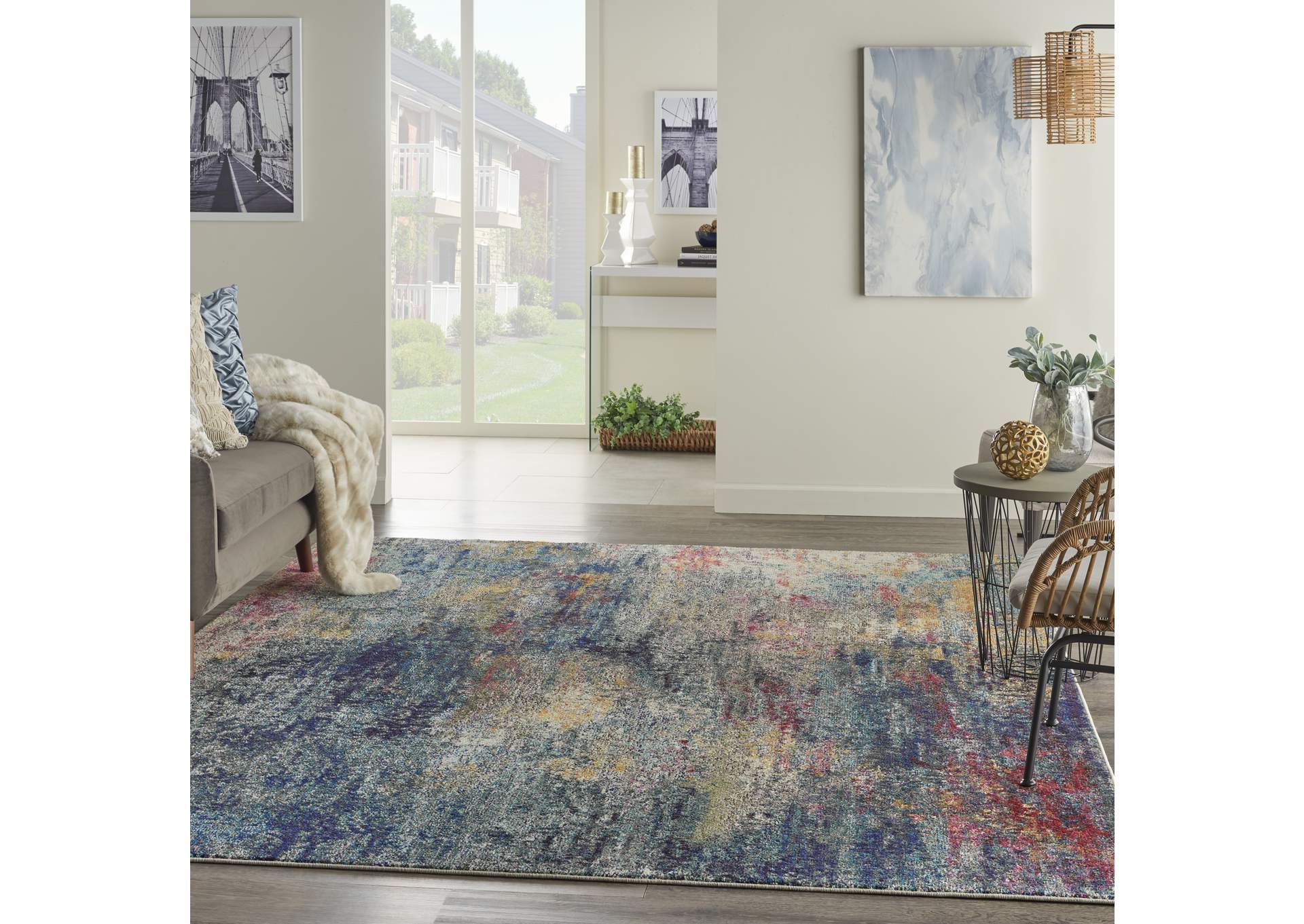 Nourison Celestial 8' x 11' Area Rug,Nourison