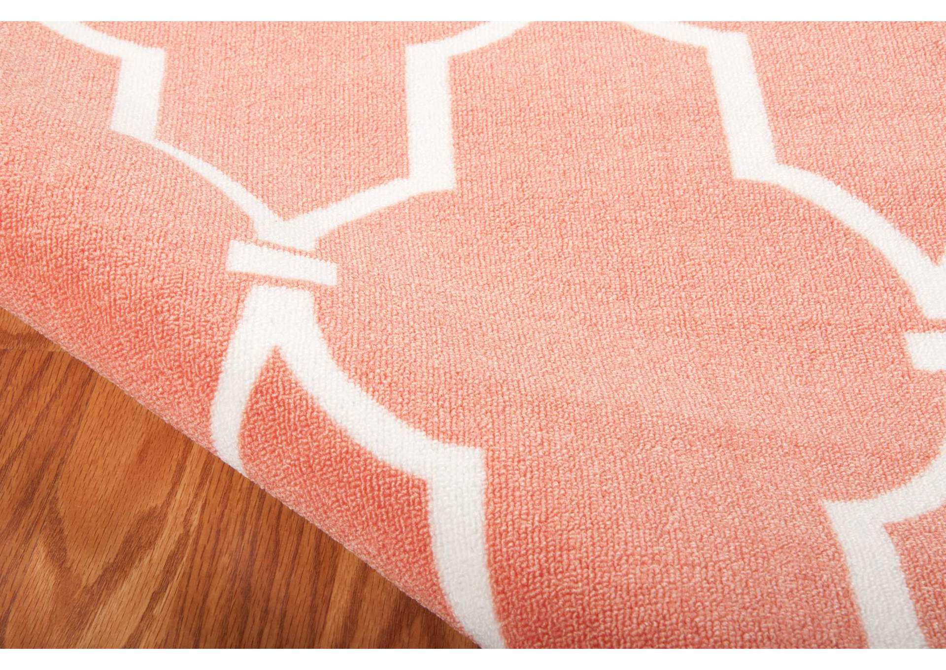 Nourison Home & Garden RS087 Orange 8'x11' Rug,Nourison