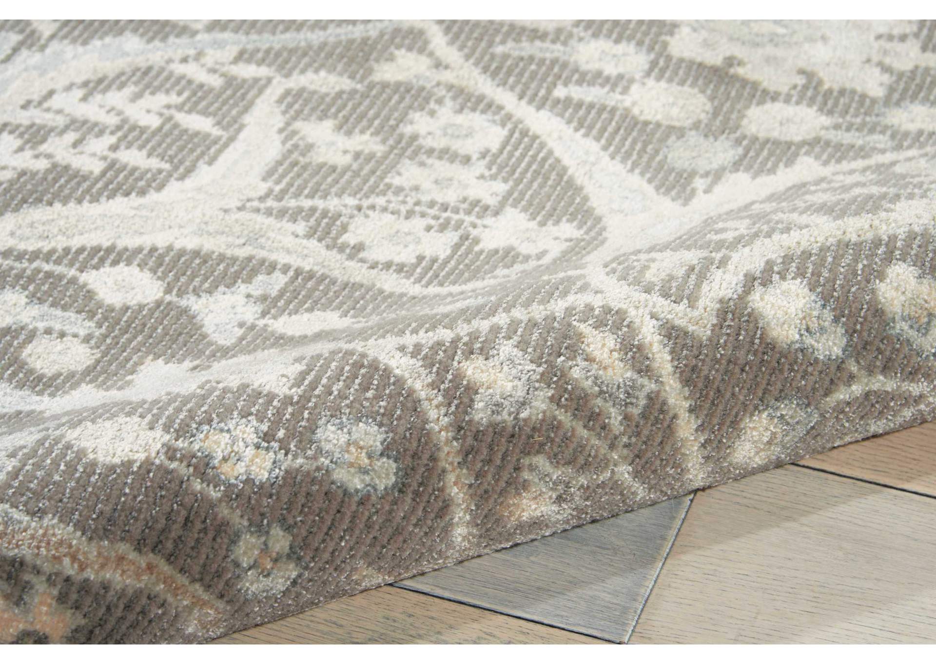 Nourison Luminance LUM08 Grey 8'x11' Rug,Nourison