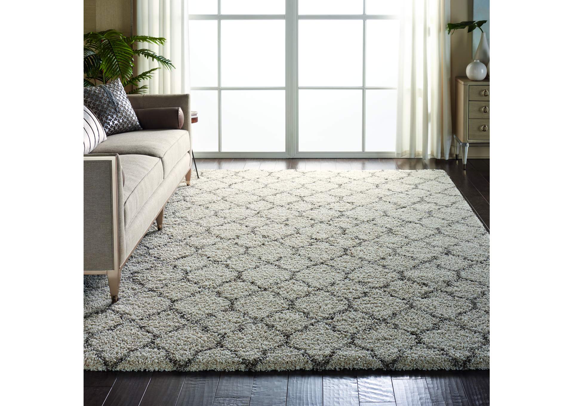 Nourison Amore AMOR2 Beige 8'x11' Rug,Nourison
