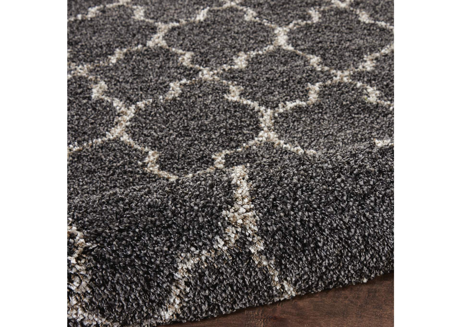 Nourison Amore AMOR2 Black 8'x11' Rug,Nourison