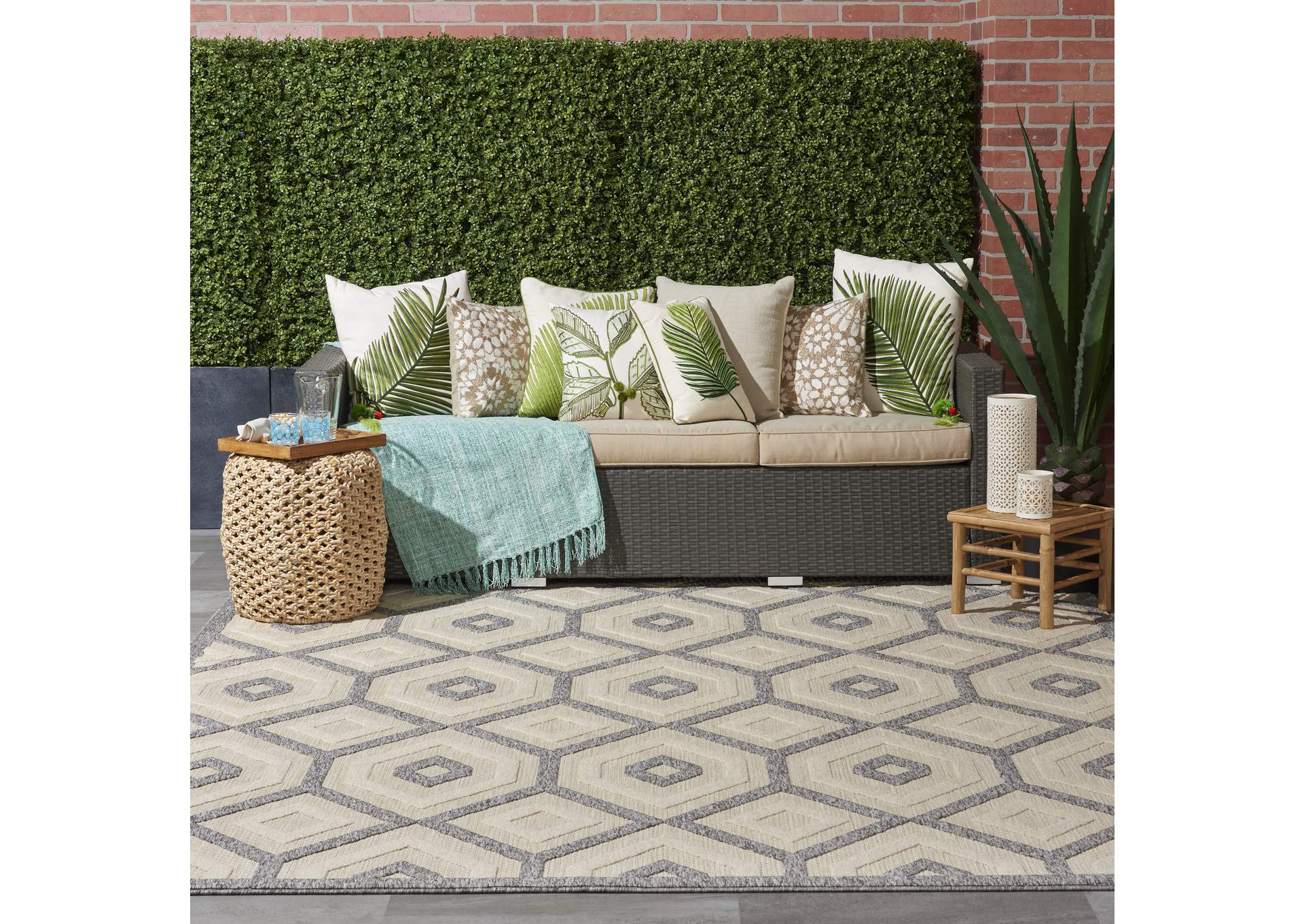 Nourison Cozumel 9' x 12' Area Rug,Nourison