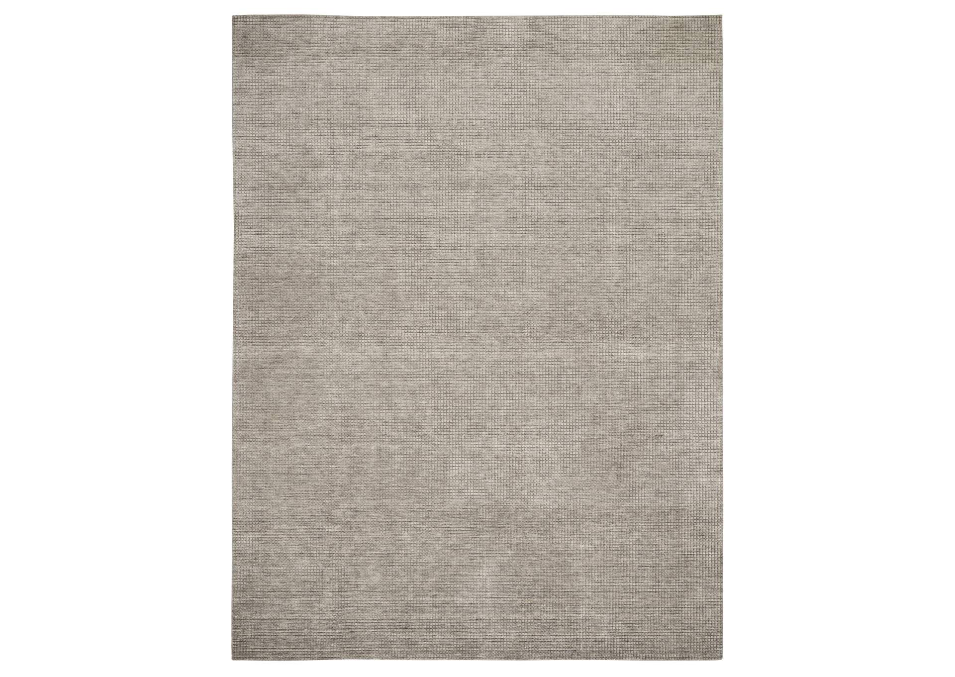 Calvin Klein Pretoria 9' x 12' Taupe Modern Area Rug,Nourison