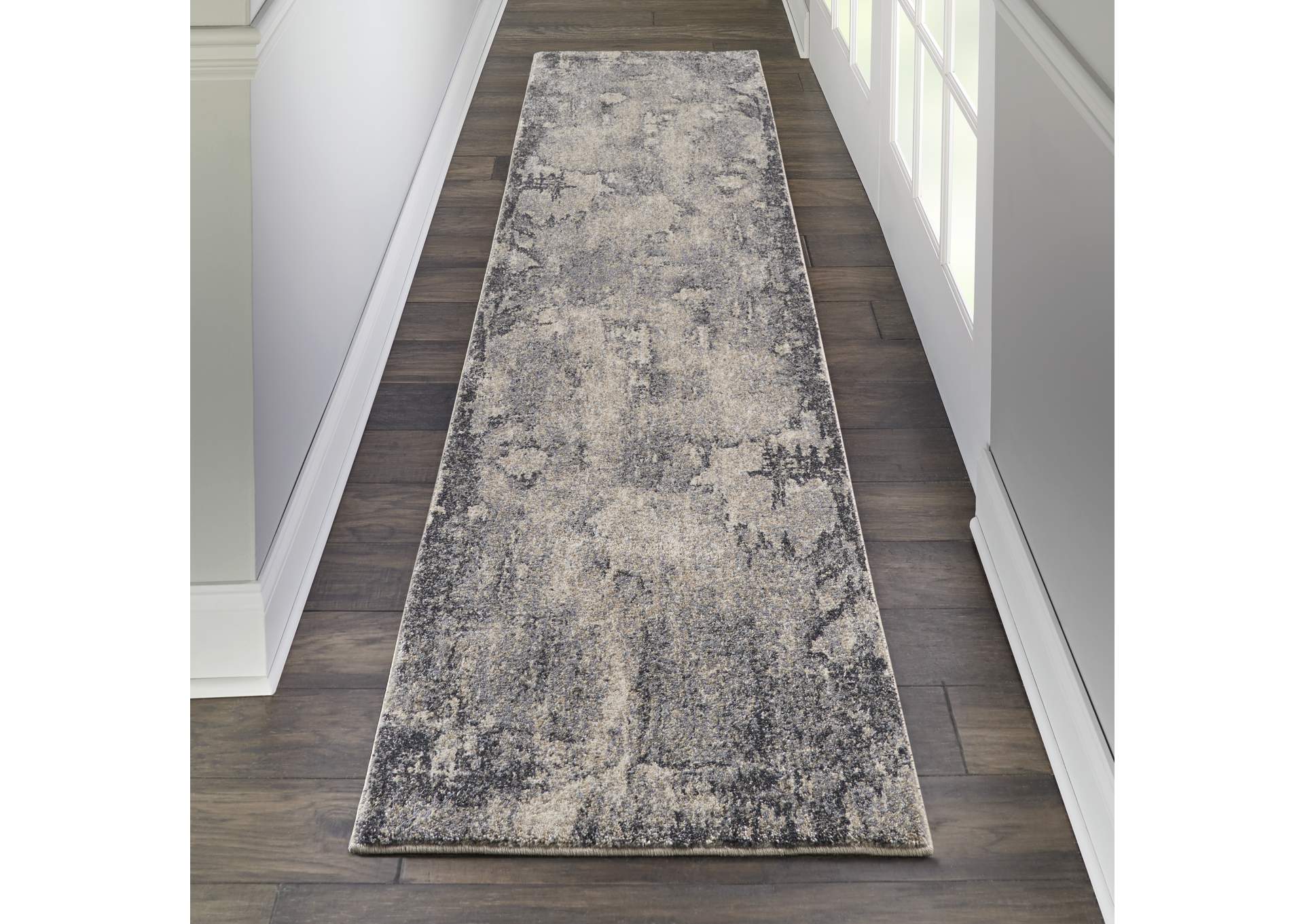 Kathy Ireland Moroccan Celebration 8' Runner Area Rug,Nourison