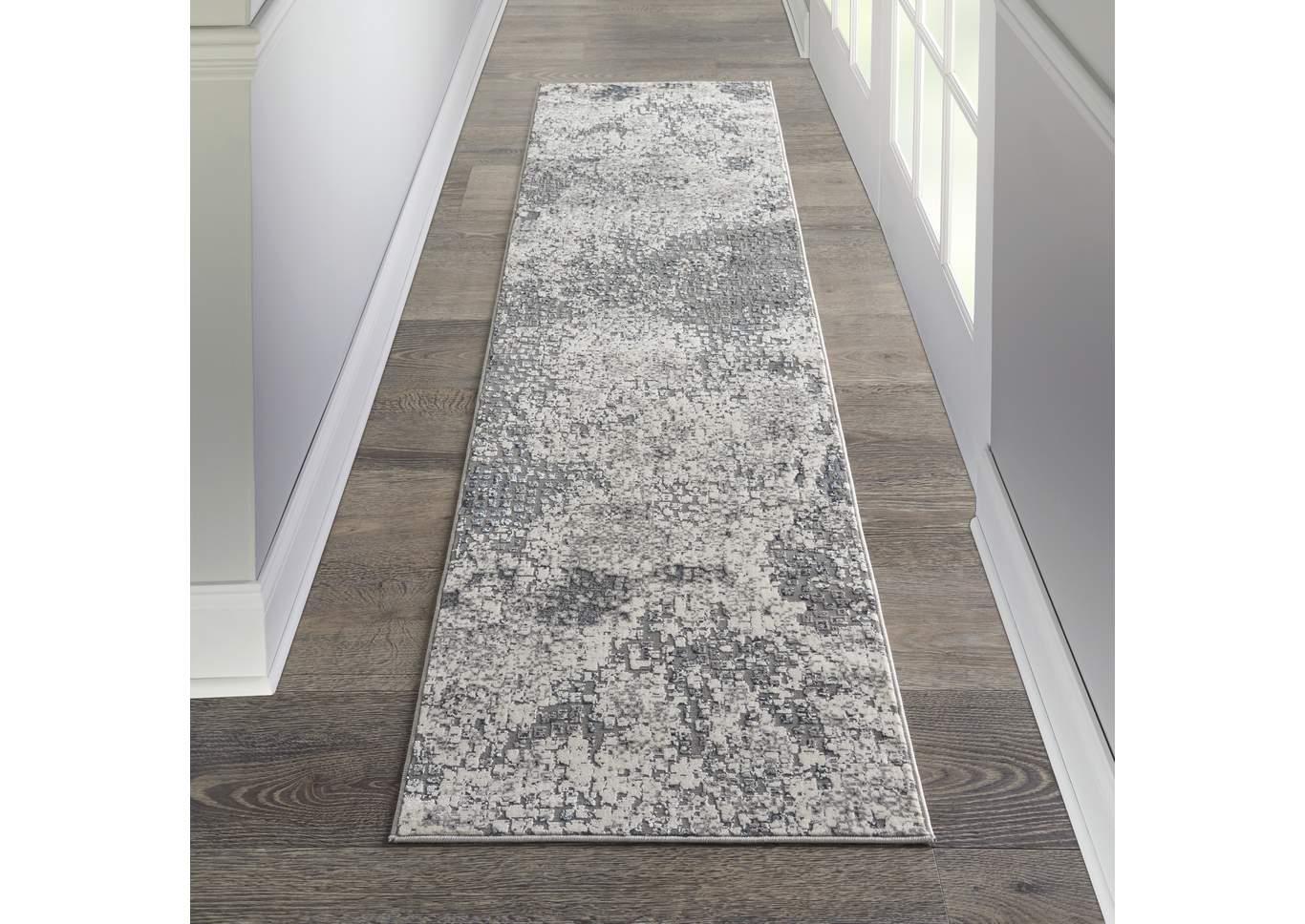 Michael Amini MA90 Uptown 8' Runner Area Rug,Nourison