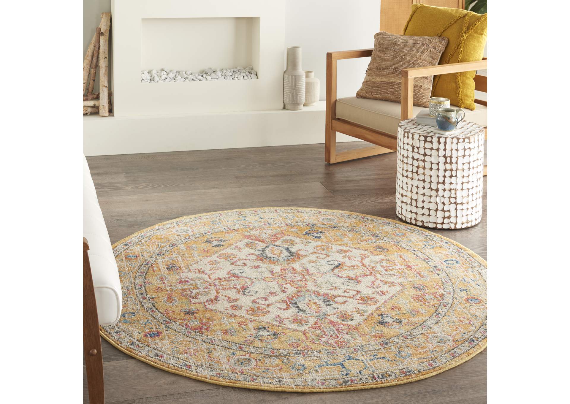 Nourison Passion 5' Round Area Rug,Nourison
