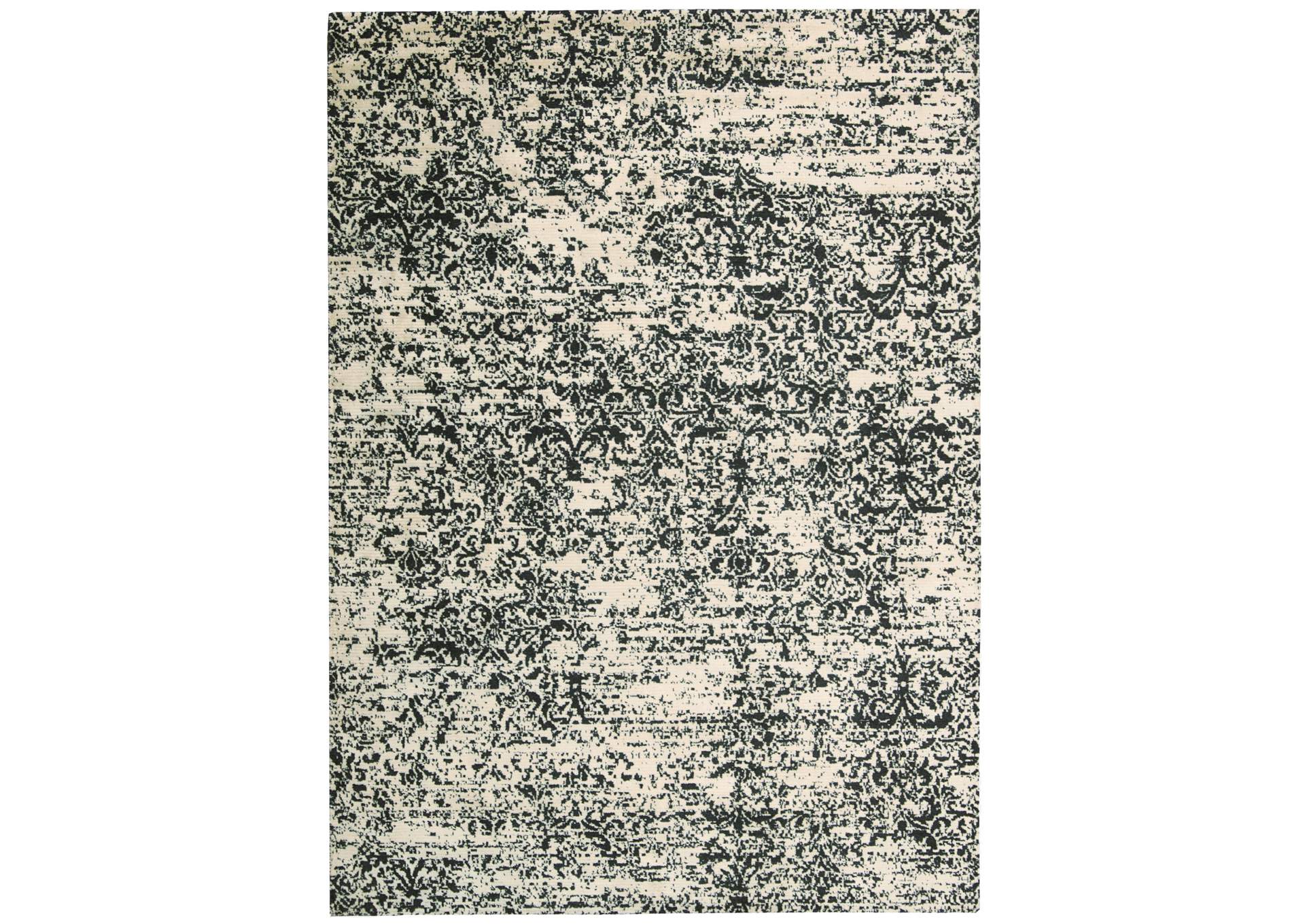 Calvin Klein Home Maya MAY08 Hematite 4'x6' Area Rug,Nourison
