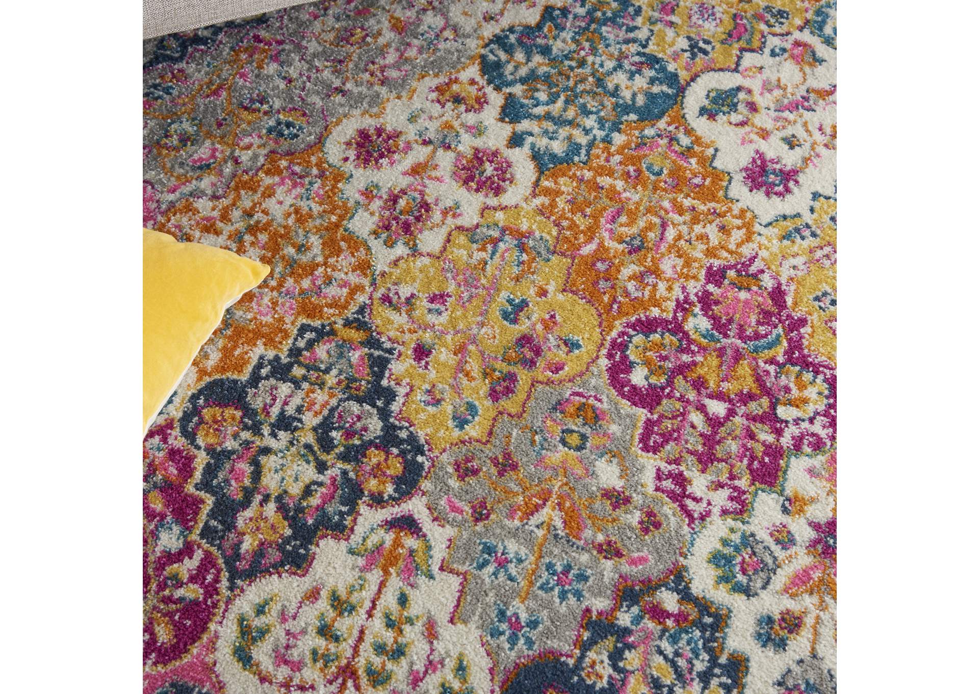 Nourison Passion Bohemian Multi Colored Area Rug,Nourison
