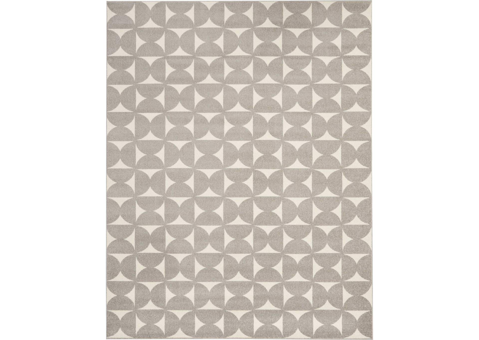 Nourison Harper DS301 Grey 8'x10' Large Rug,Nourison