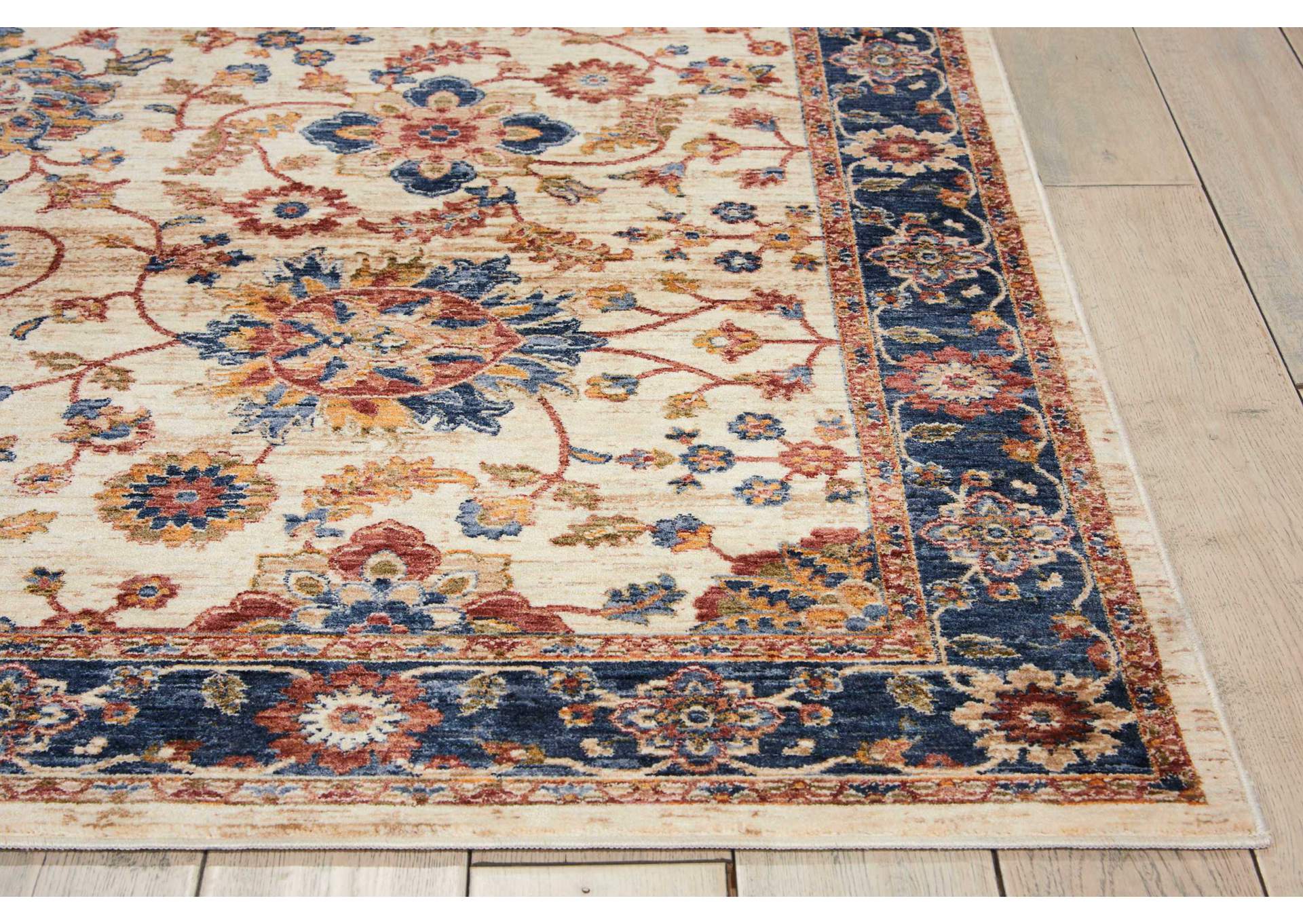Nourison Lagos LAG04 Cream Multicolor 5'x8' Area Rug,Nourison