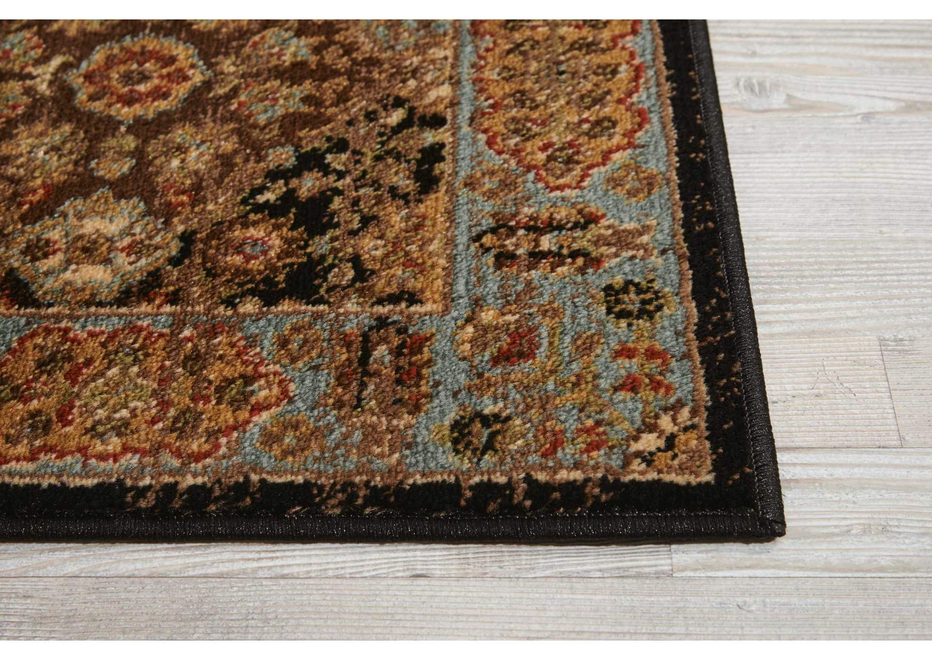 Nourison Delano 2'x3' Black Area Rug,Nourison