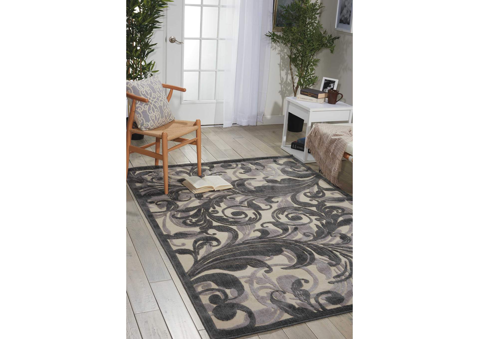 Nourison Graphic Illusions GIL01 Multicolor 8'x11' Rug,Nourison