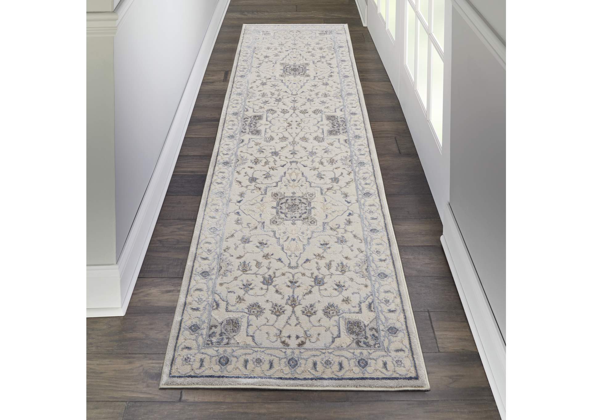 Nourison Silky Textures 8' Runner Area Rug,Nourison