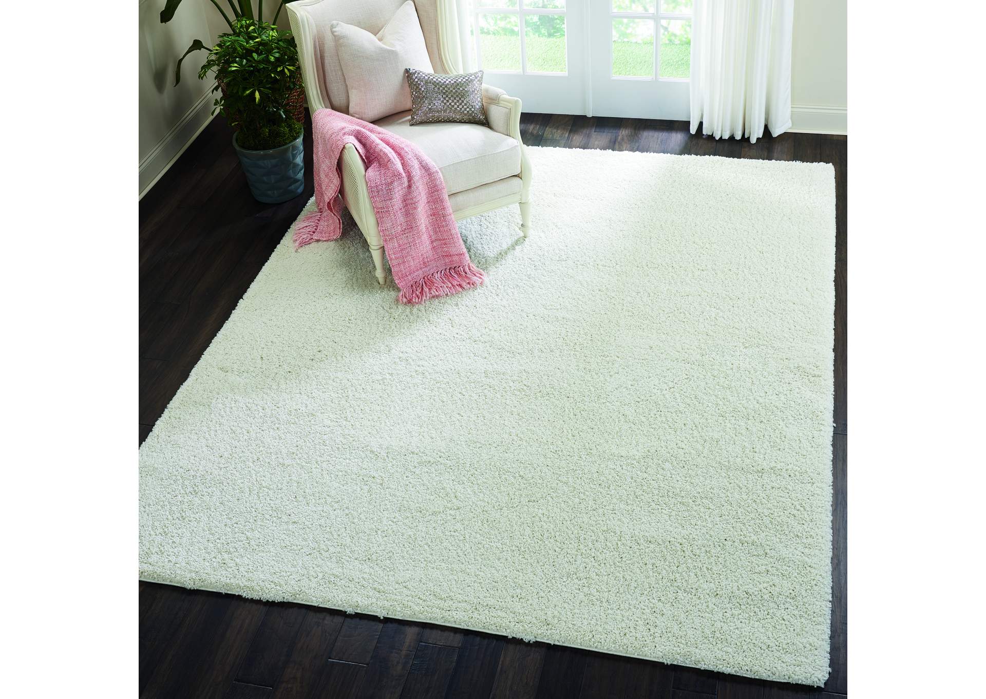 Nourison Malibu Shag 6'x9' Area Rug,Nourison