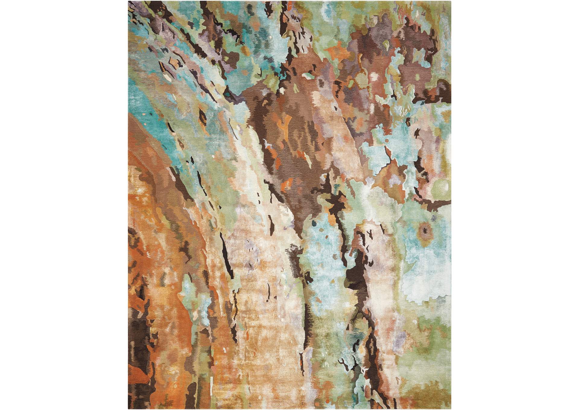 Nourison Prismatic 10'x14' Multicolor Abstract Area Rug,Nourison