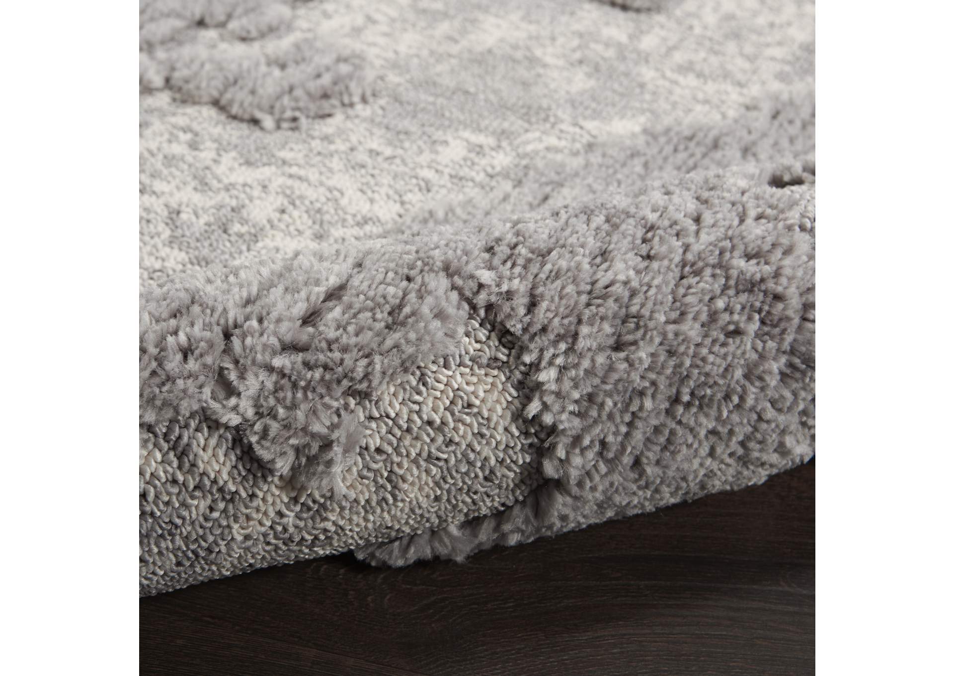 Nourison Zermatt 8' Runner Ivory Neutral Area Rug,Nourison