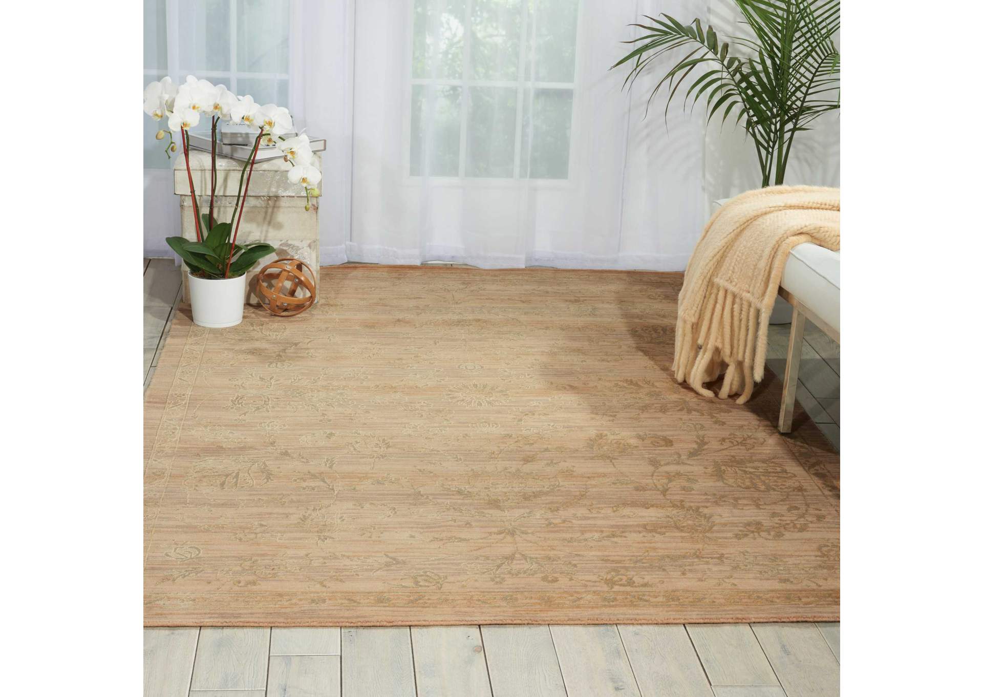 Nourison Silk Elements SKE29 Beige 10'x14' Rug,Nourison