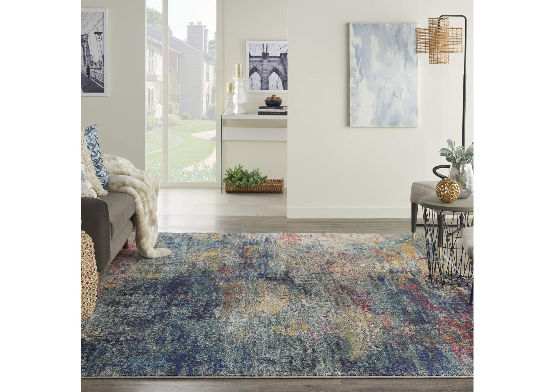 Nourison Celestial 8' x 11' Area Rug,Nourison
