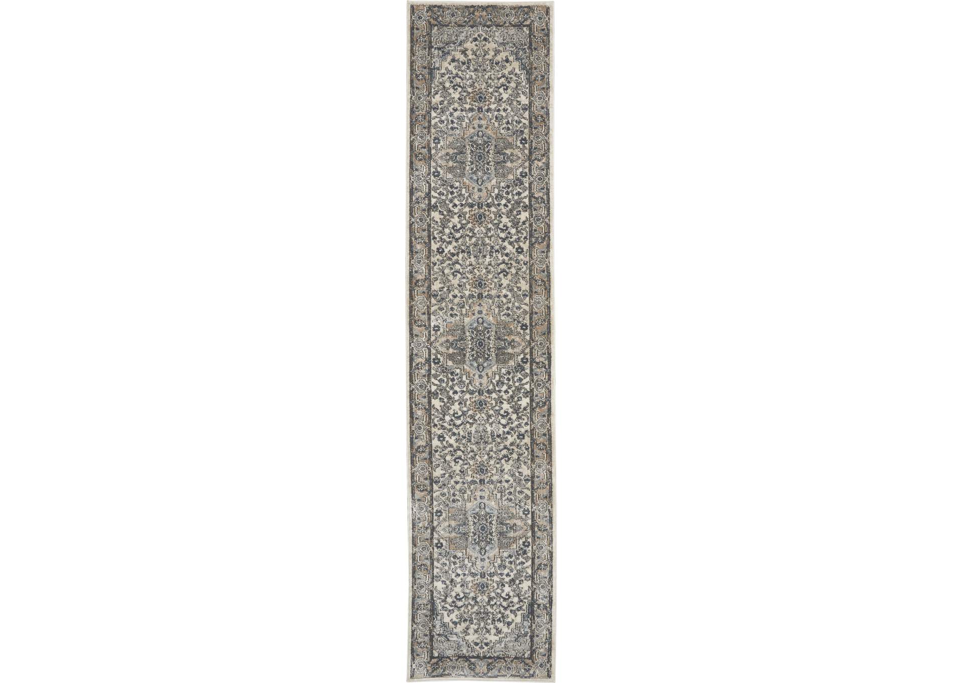Nourison Quarry 10' Runner Persian Area Rug,Nourison