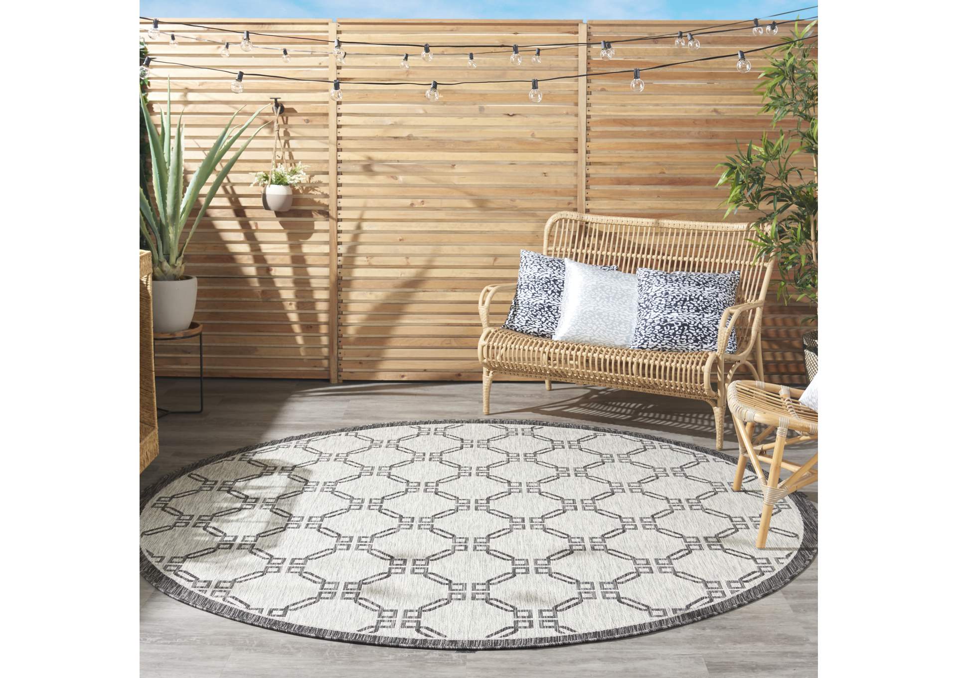 Nourison Country Side 8' Round Area Rug,Nourison