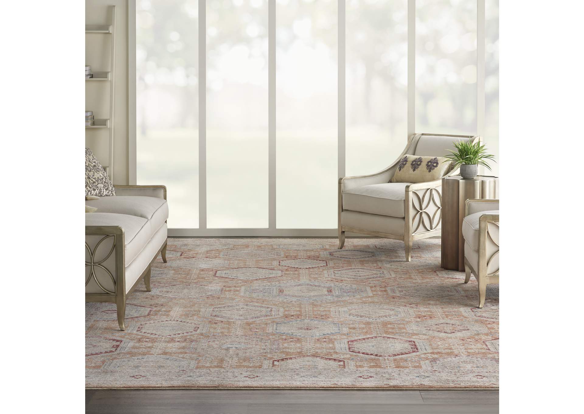 Nourison Homestead 10'x13' Traditional Traditional Area Rug,Nourison