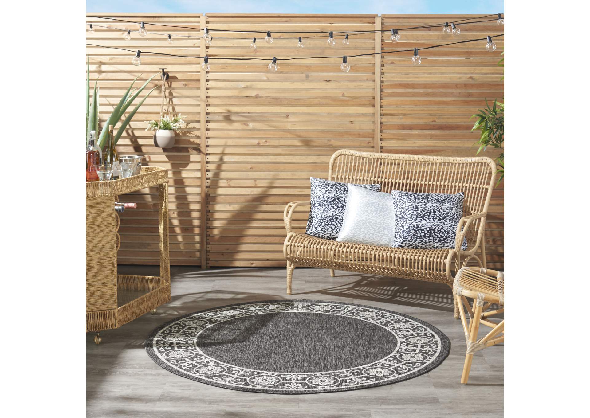 Nourison Country Side 5' Round Area Rug,Nourison
