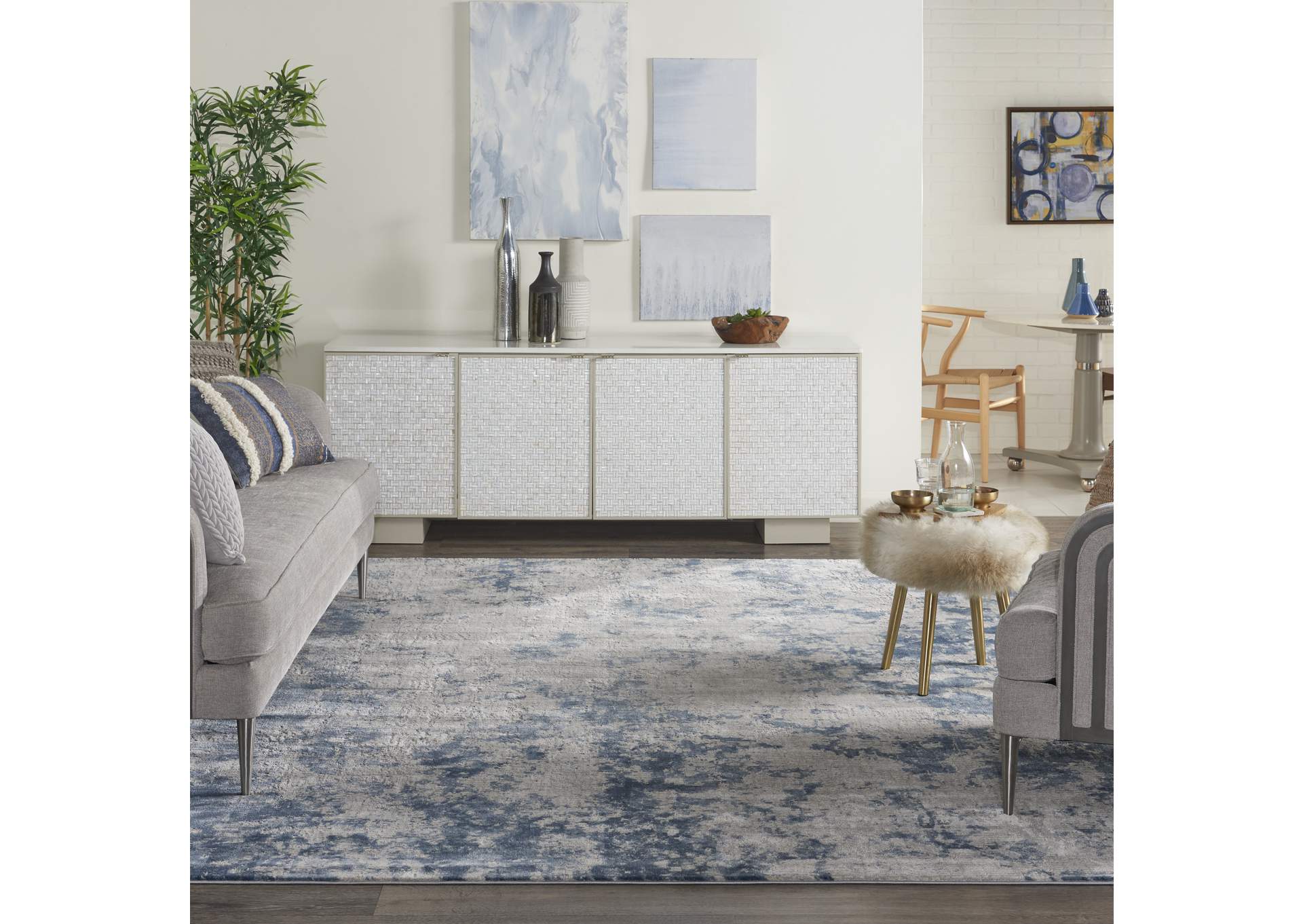Nourison Rustic Textures 9' x 13' Area Rug,Nourison