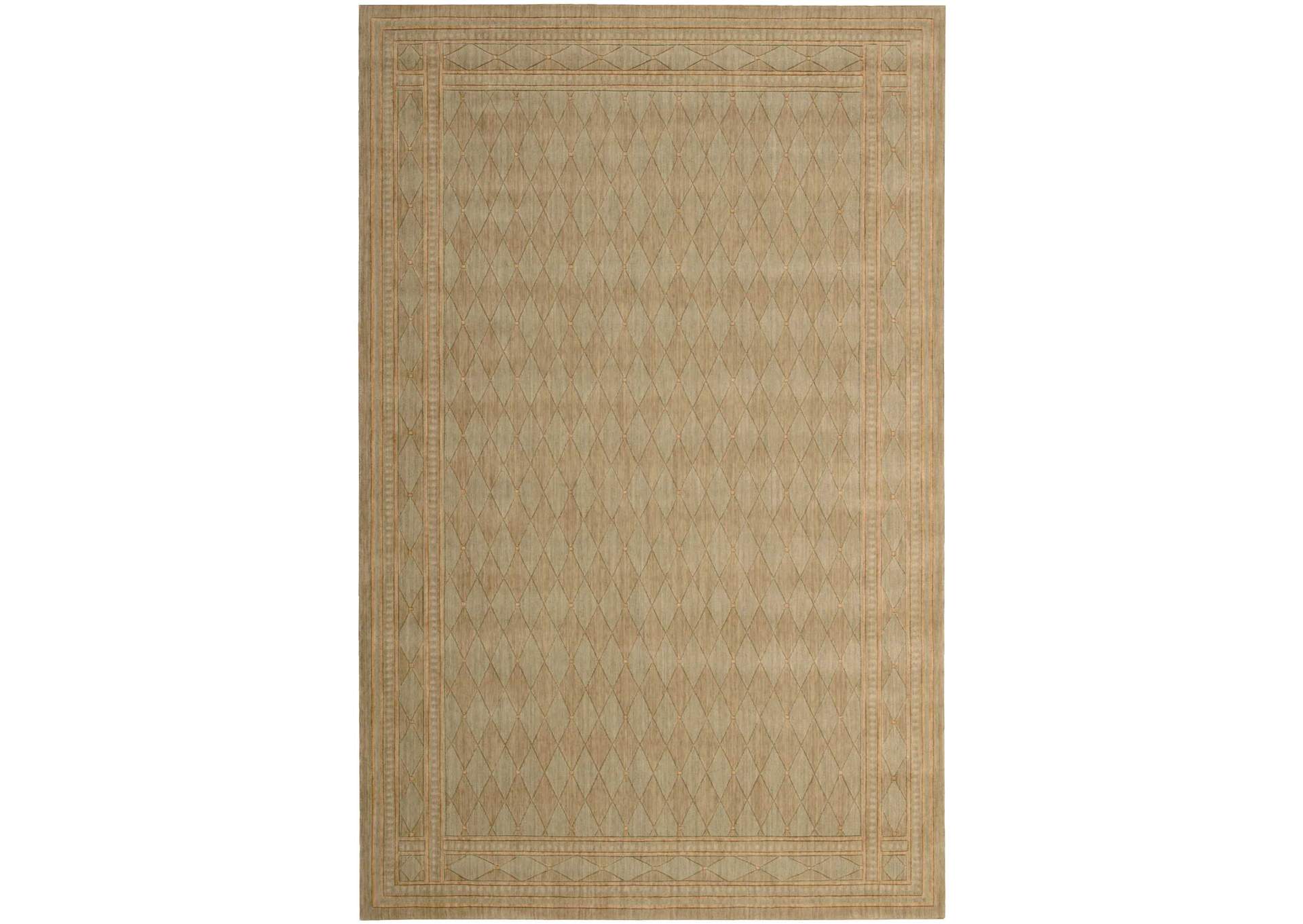Nourison Cosmopolitan CS94 Green 4'x6' Area Rug,Nourison