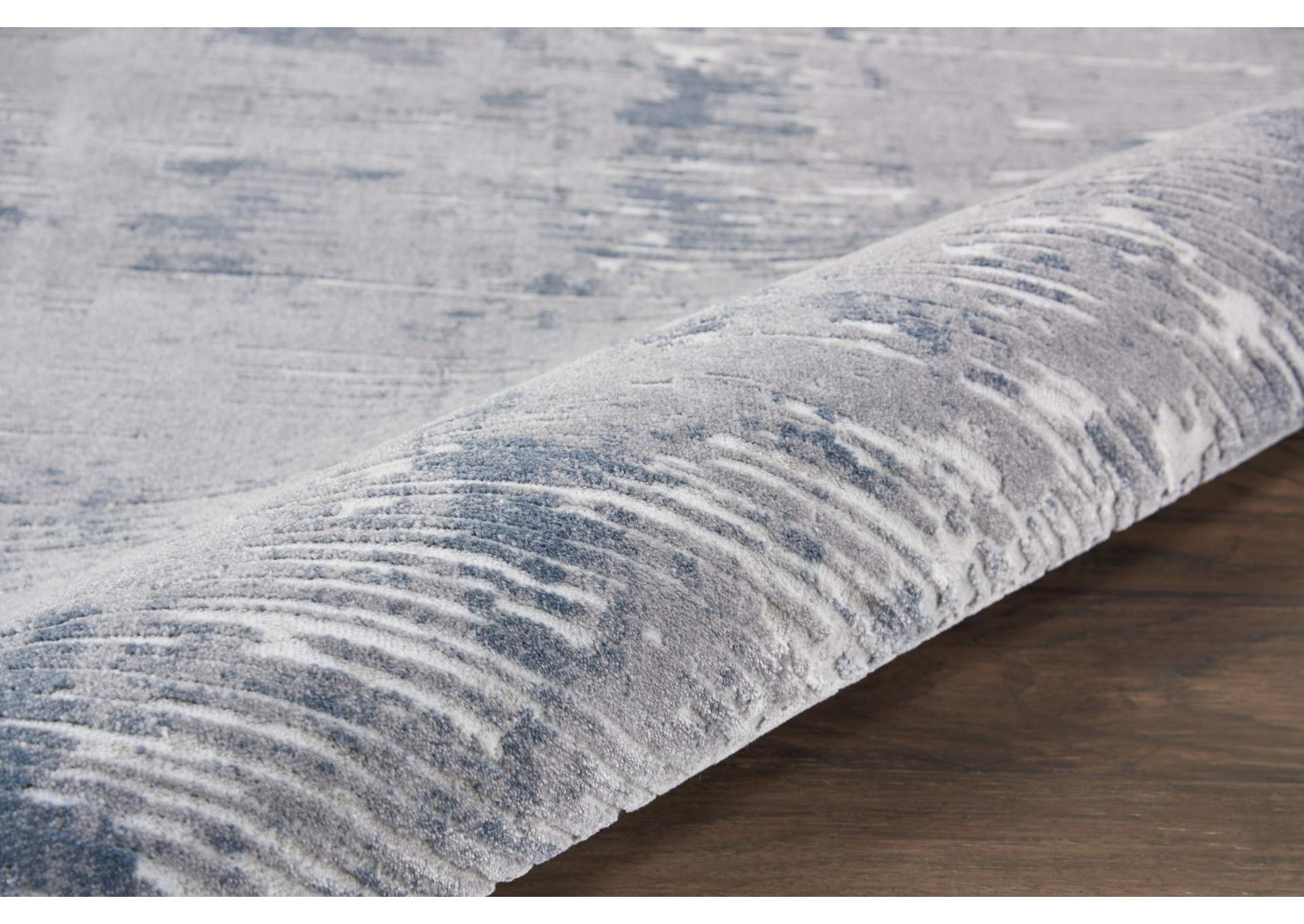 Nourison Rustic Textures RUS05 Grey 9'x13' Oversized Rug,Nourison