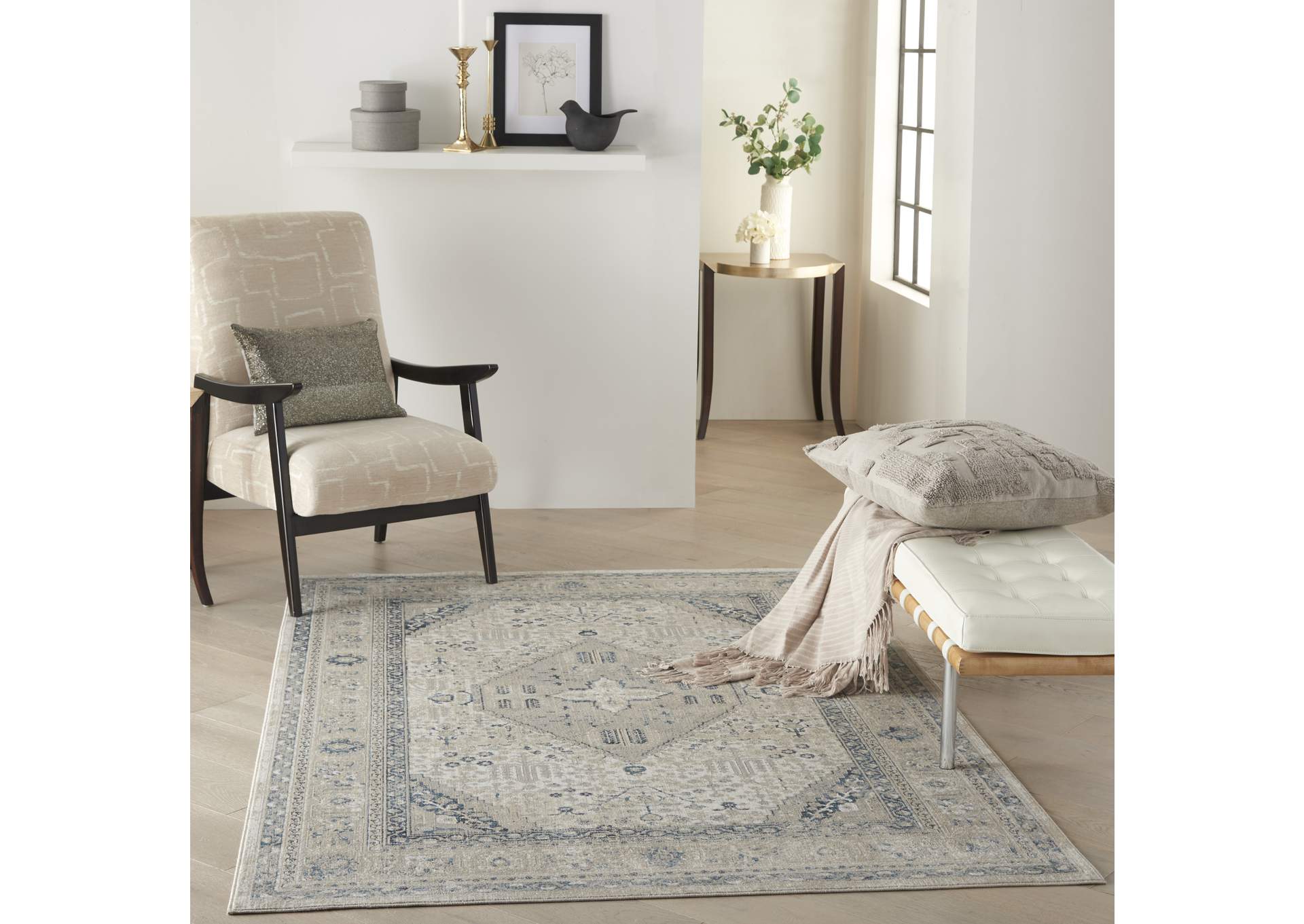 Kathy Ireland Ki25 Malta 5' x 8' Area Rug,Nourison