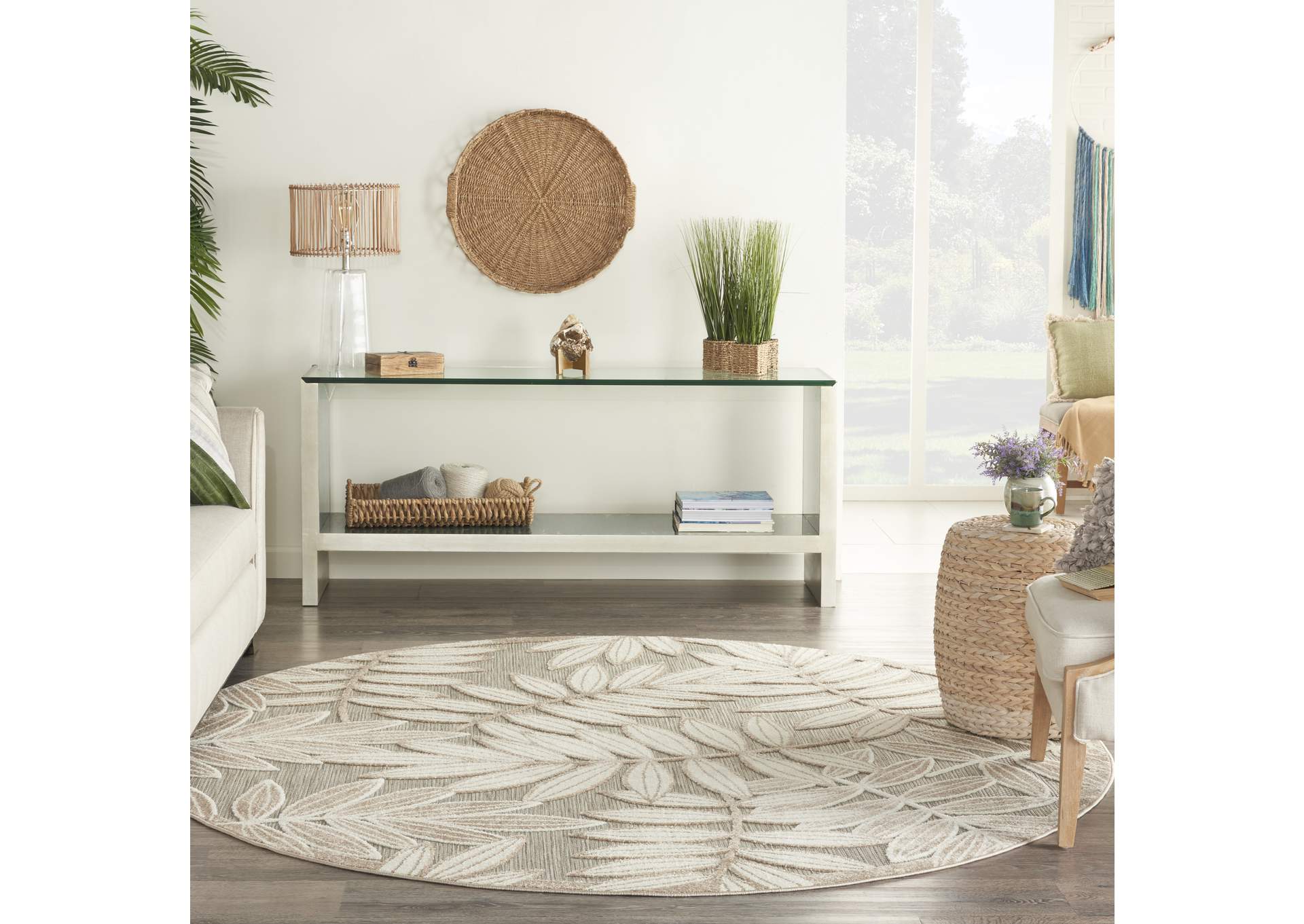 Nourison Aloha 8' Round Area Rug,Nourison
