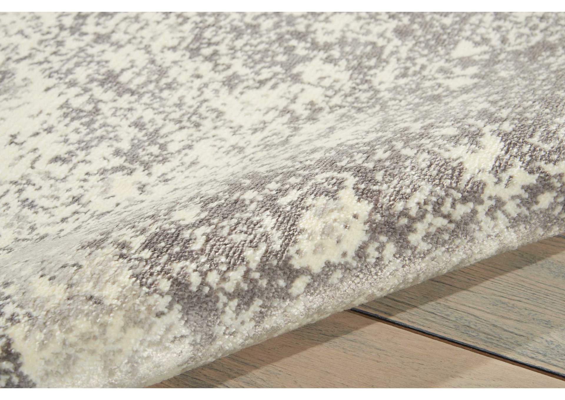 Nourison Twilight TWI06 Grey 10'x14' Oversized Rug,Nourison