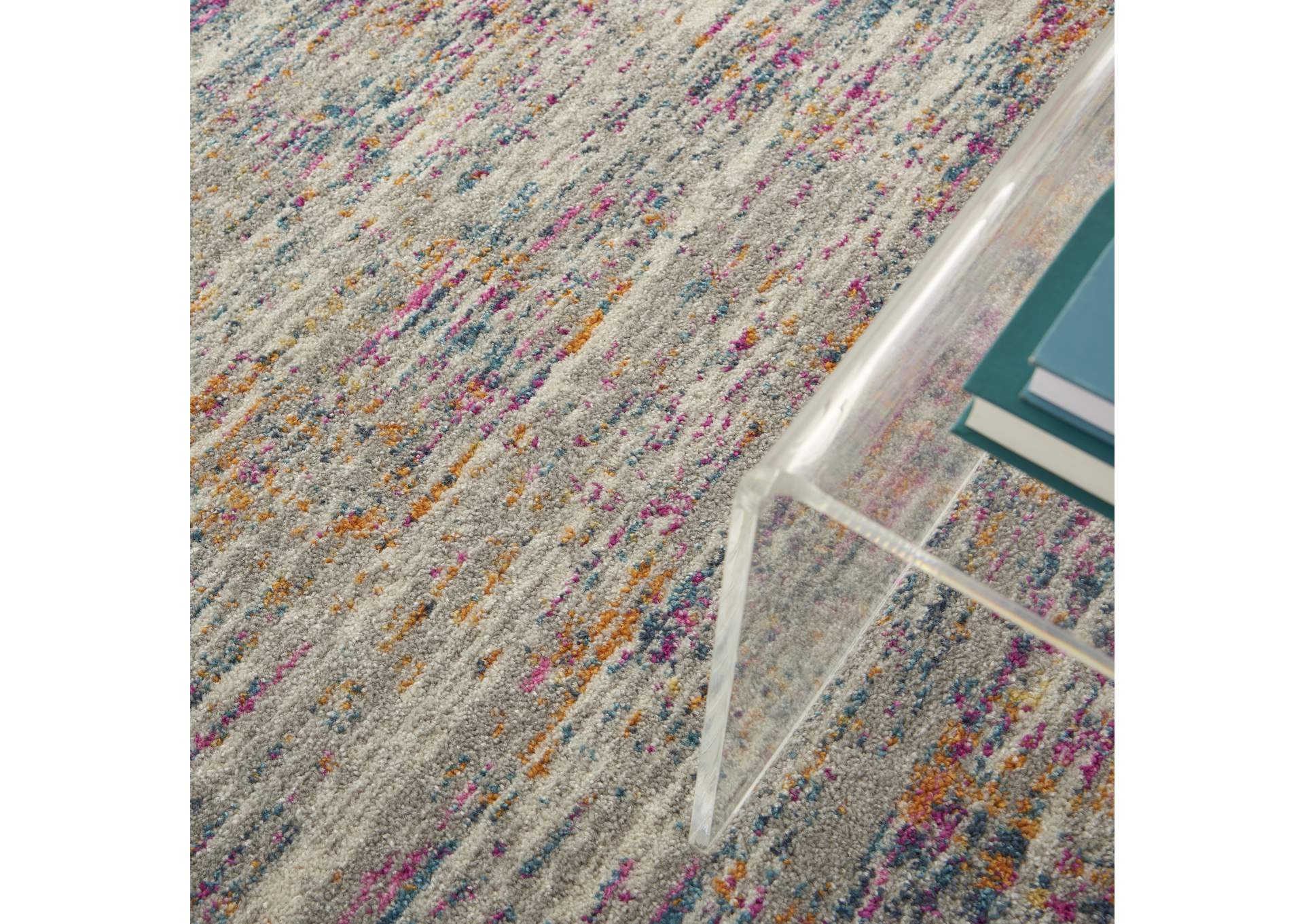 Nourison Passion 4'x6' Ivory Multicolor Area Rug,Nourison