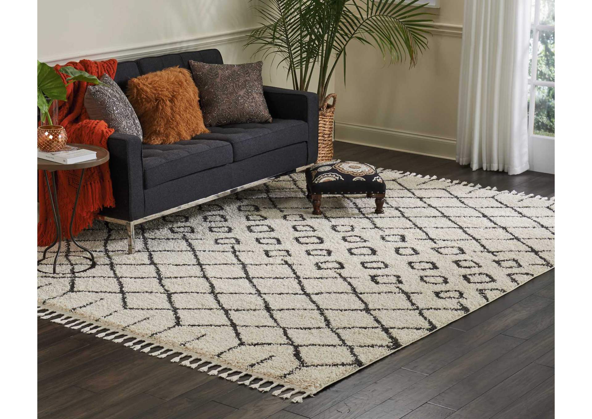 Nourison Moroccan Shag 8' x 11' Area Rug,Nourison