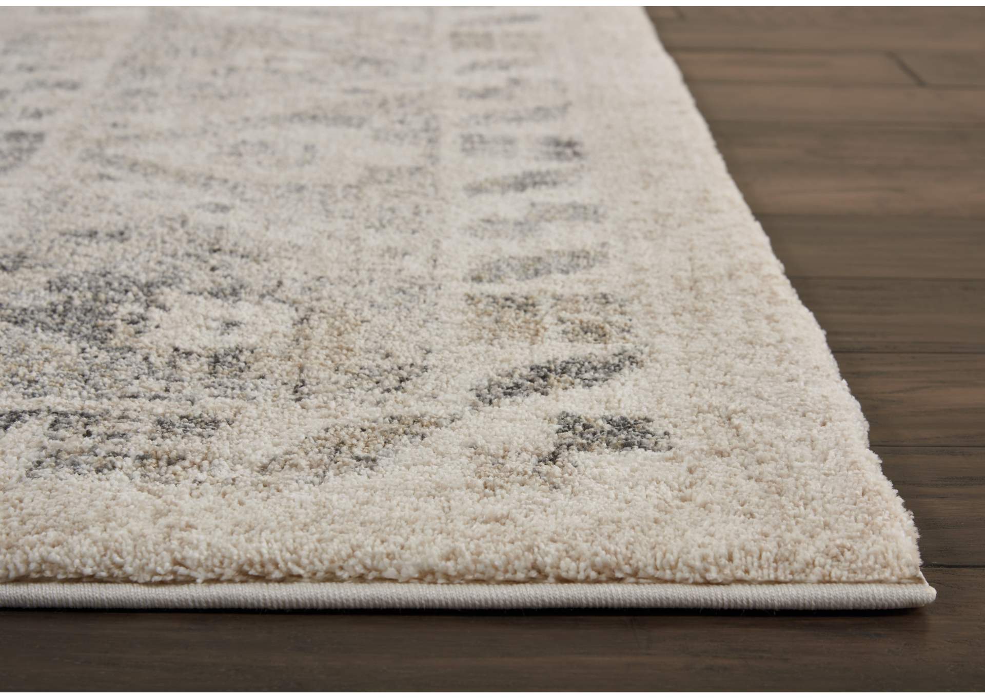 Nourison Fusion FSS11 Grey 10'x13' Oversized Plush Shag Rug,Nourison