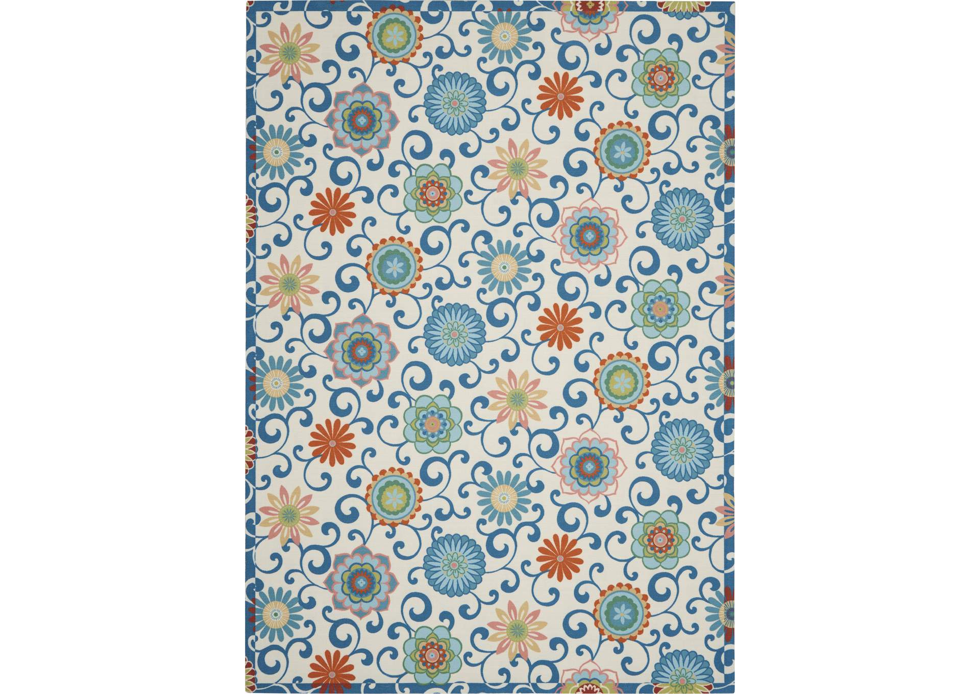 Waverly Wav01/Sun & Shade 8' x 11' Area Rug,Nourison