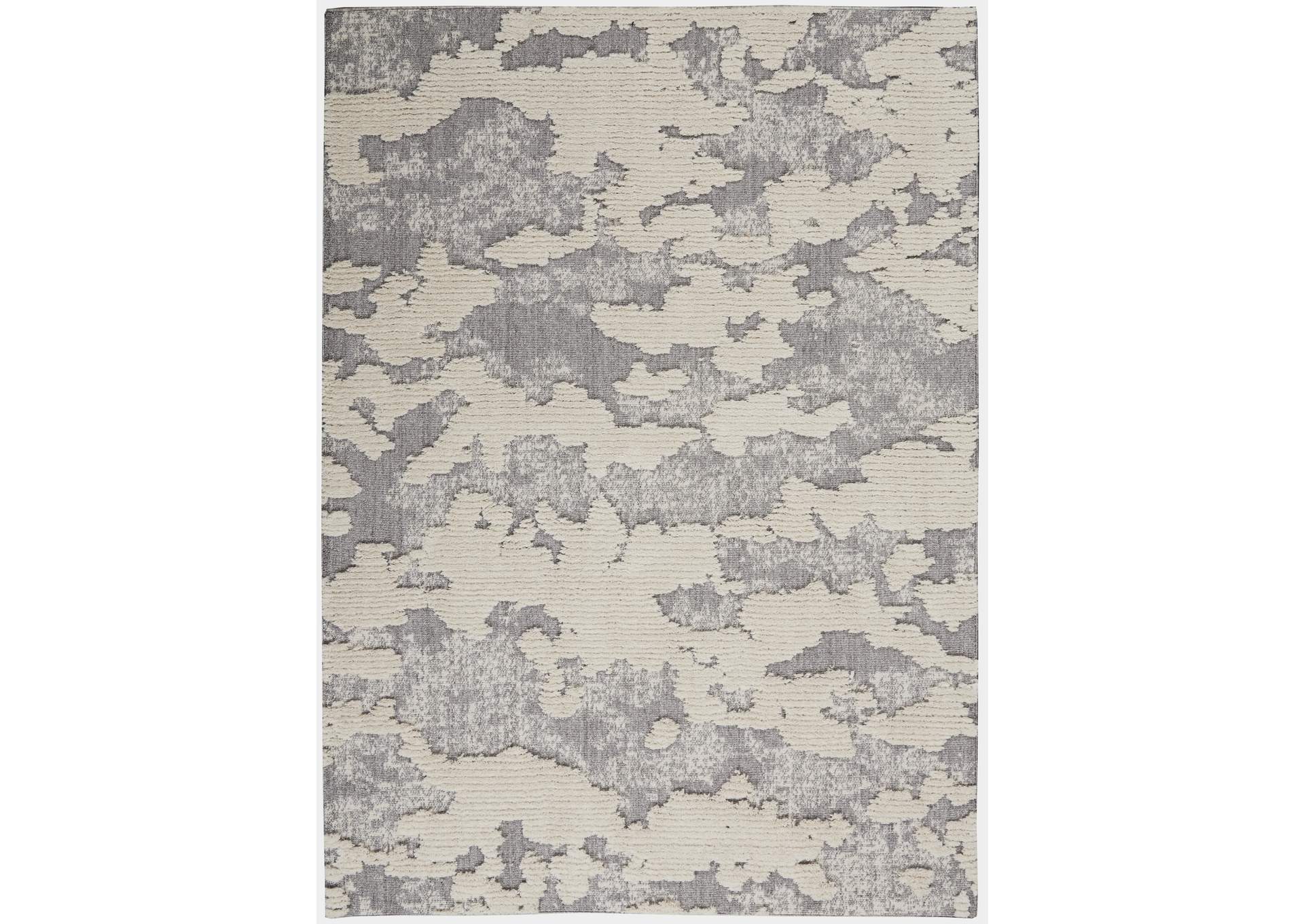 Nourison Zermatt 4' x 6' Ivory Neutral Area Rug,Nourison