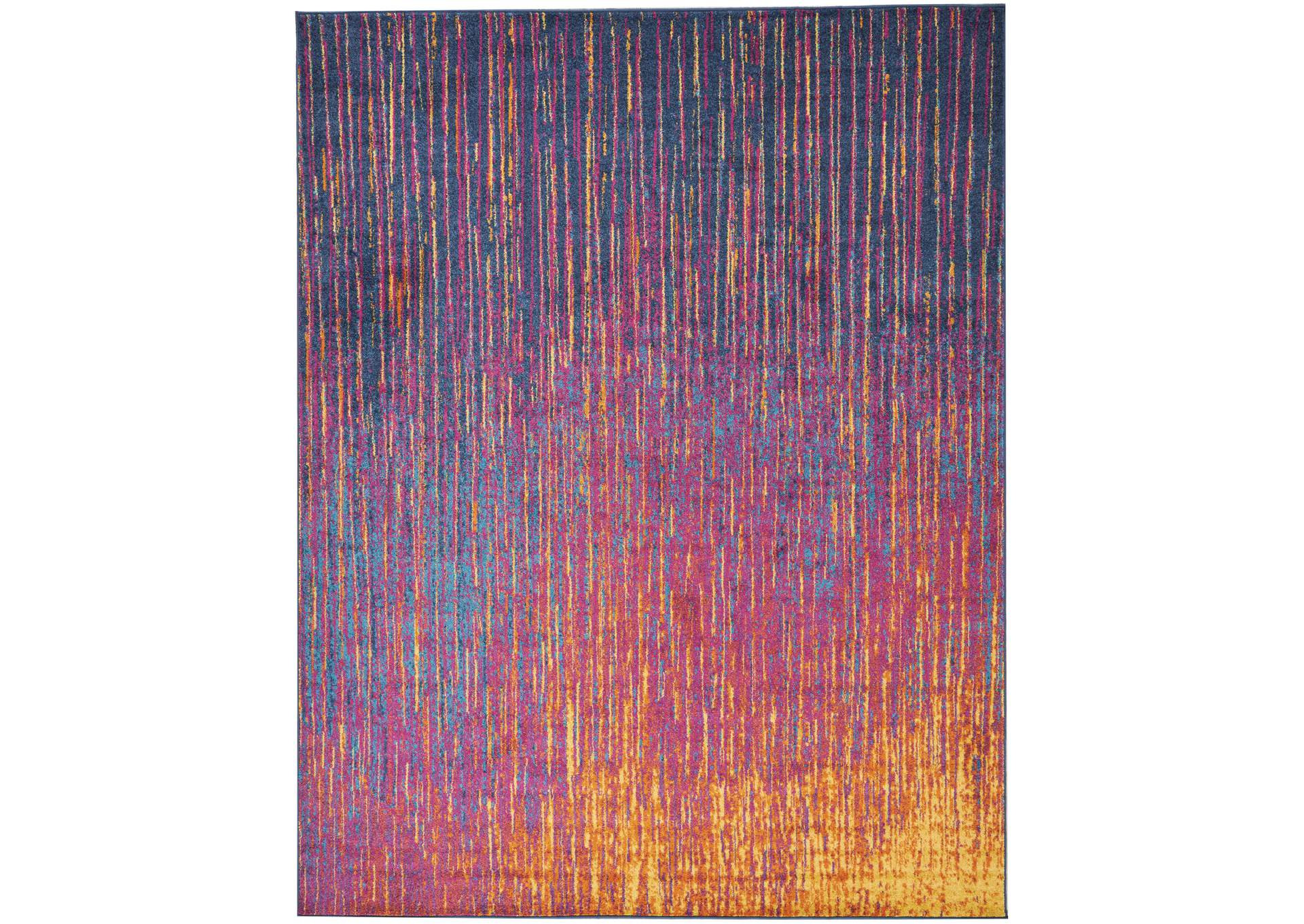 Nourison Passion PSN09 Multicolor 9'x12' Large Rug,Nourison