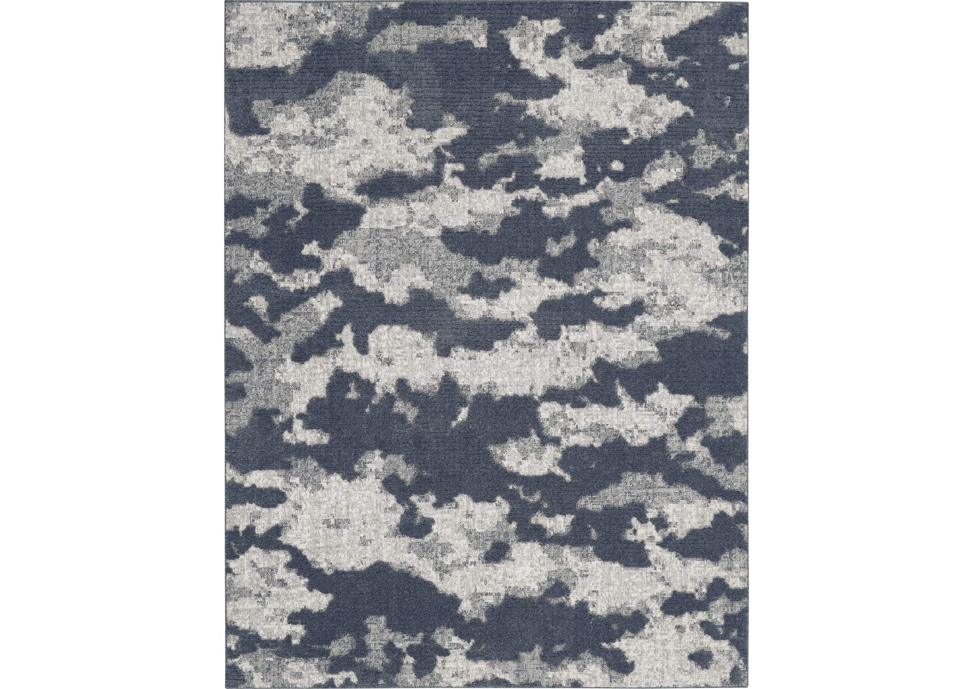 Nourison Zermatt 8' x 10' Grey Neutral Area Rug,Nourison