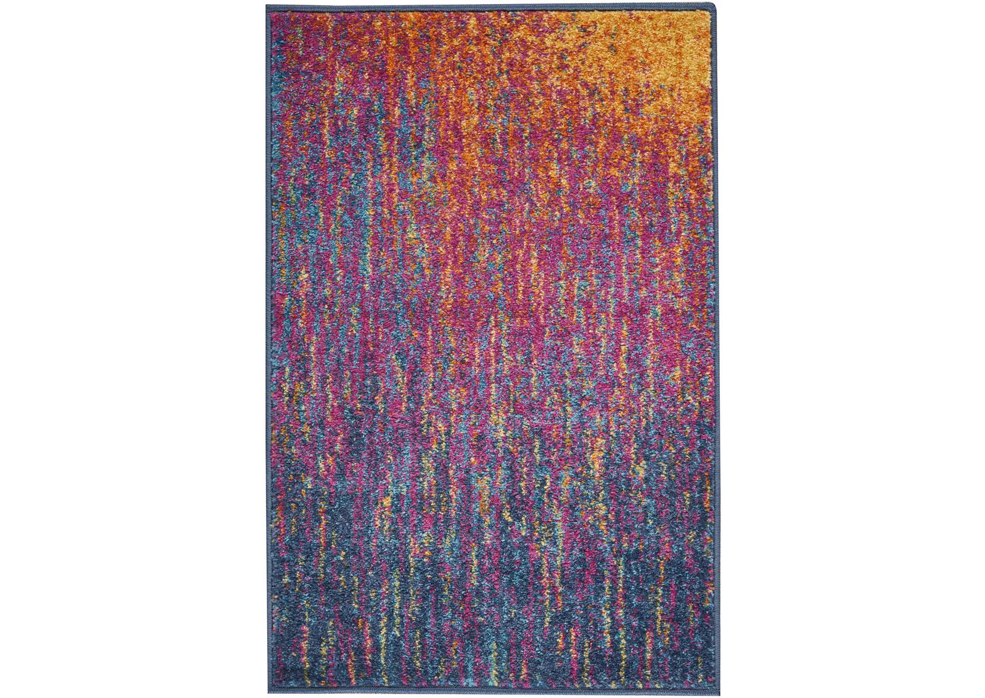 Nourison Passion 2' X 3' Multicolor Colorful Area Rug,Nourison