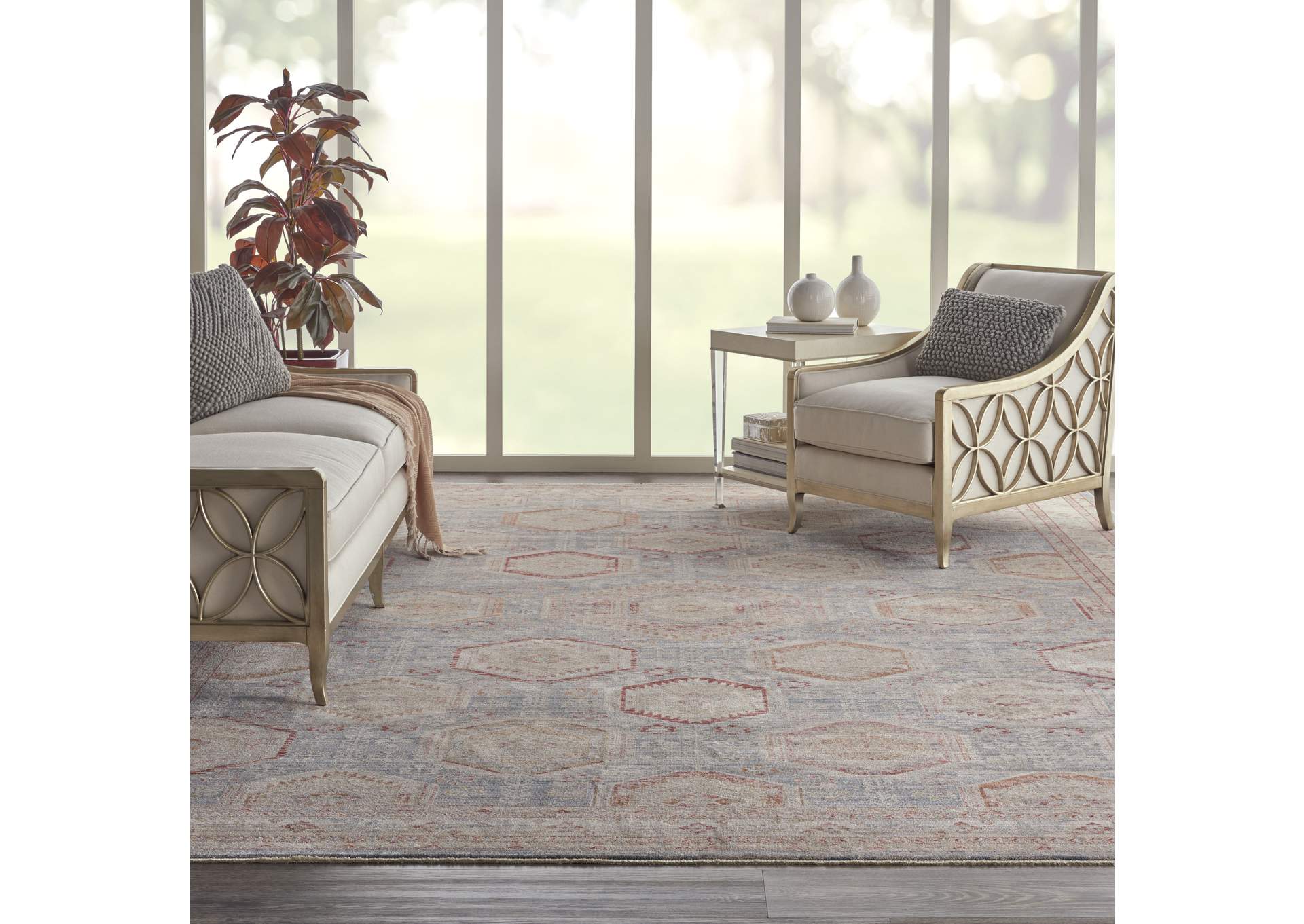 Nourison Homestead 10'x13' Traditional Area Rug,Nourison