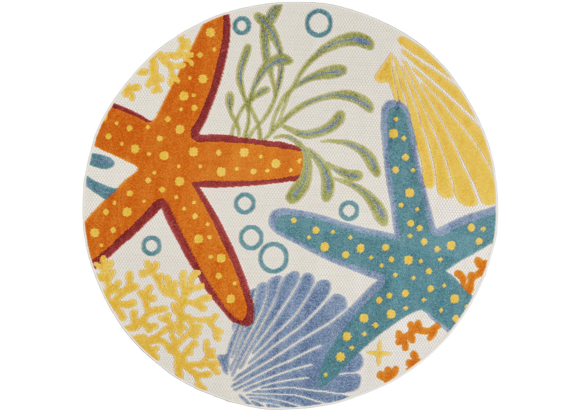 Nourison Aloha 4' Round Area Rug,Nourison