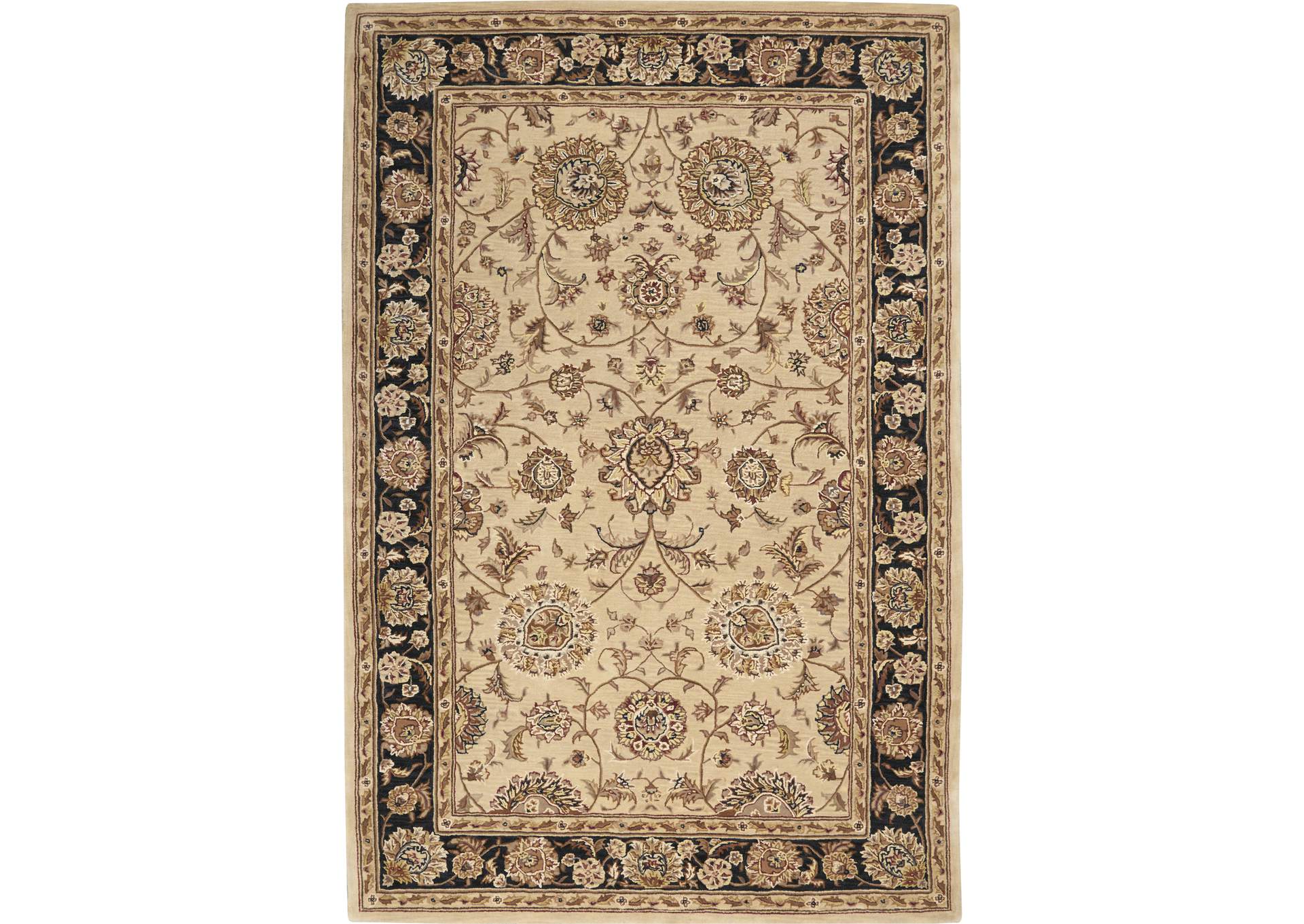 Nourison 2000 2207 Beige 6'x9' Area Rug,Nourison