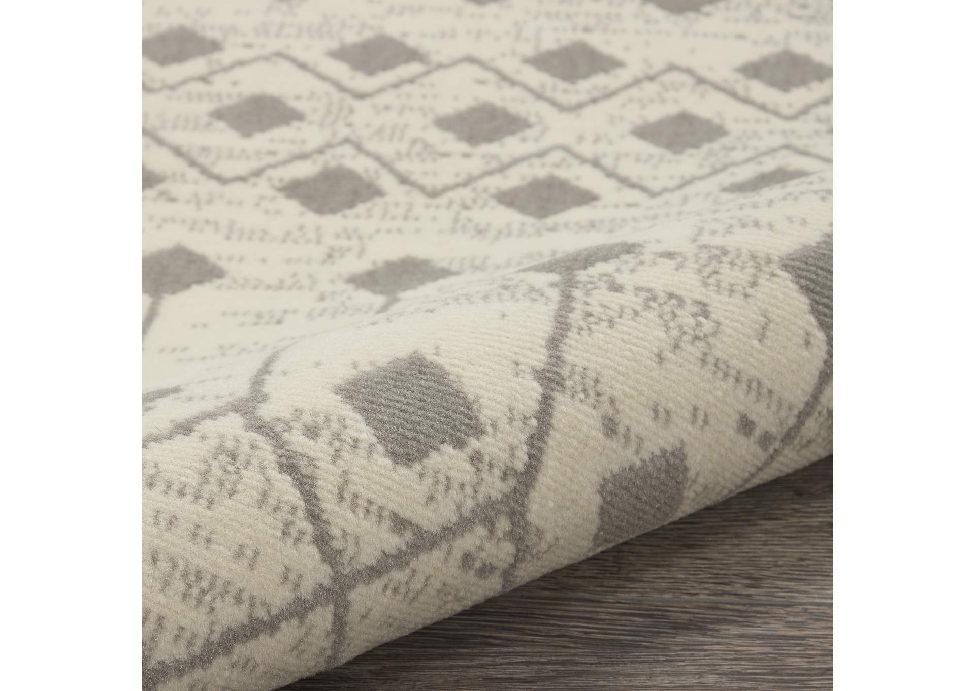 Nourison Grafix 10' Runner Ivory Area Rug,Nourison