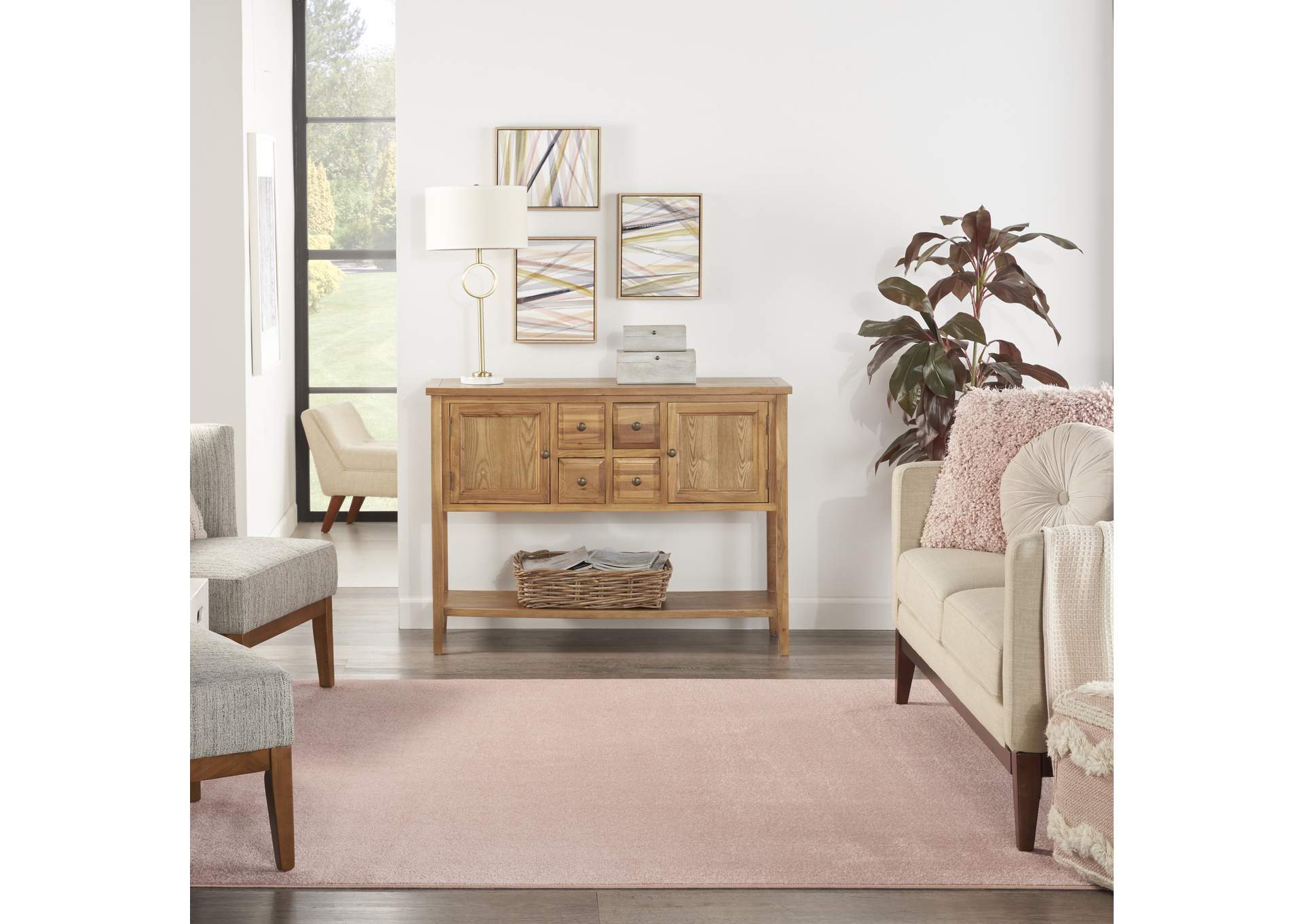 Nourison Nourison Essentials 5' Square Area Rug,Nourison