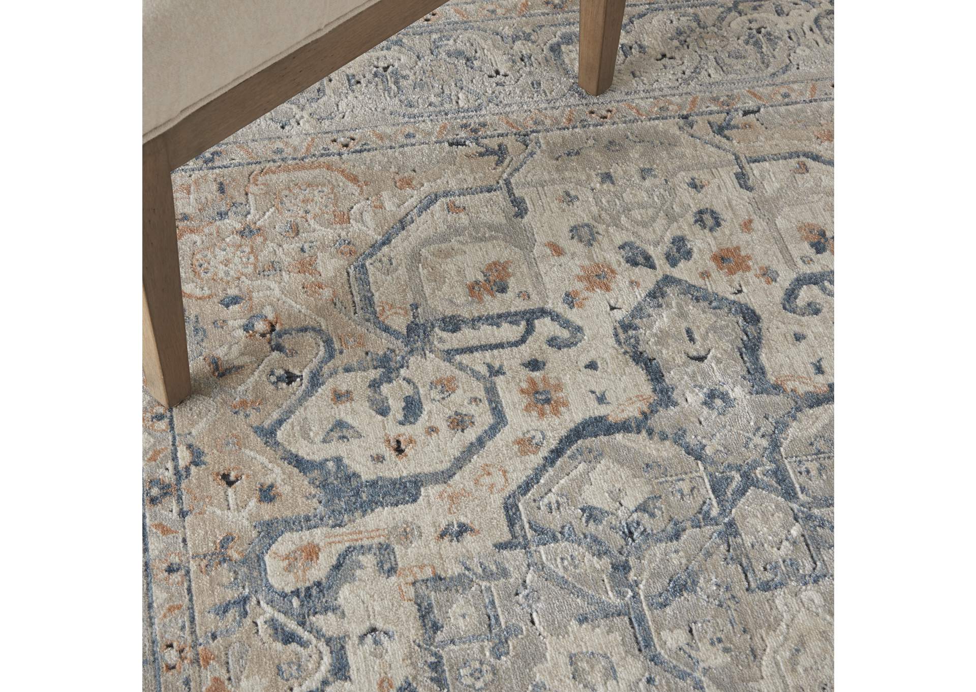 Kathy Ireland Ki25 Malta 4' x 6' Area Rug,Nourison