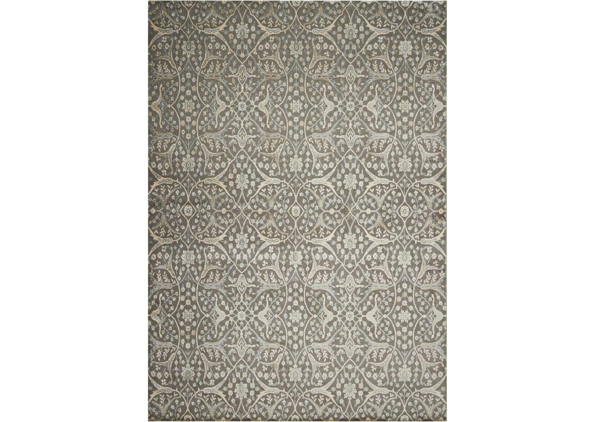 Nourison Luminance LUM08 Grey 8'x11' Rug,Nourison