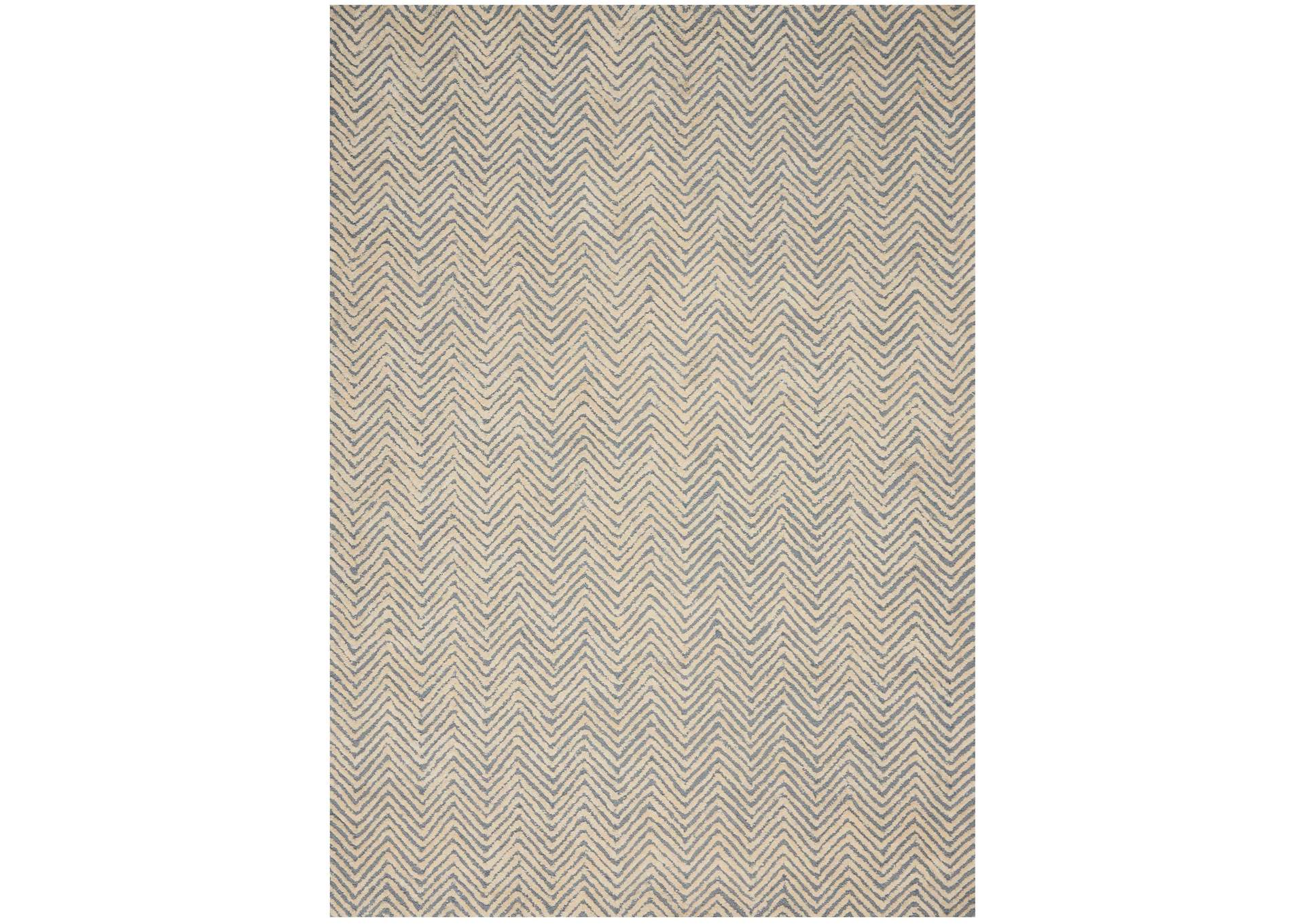 Nourison Deco Mod DEC03 Light Blue/Ivory 8'x11' Oversized Rug,Nourison