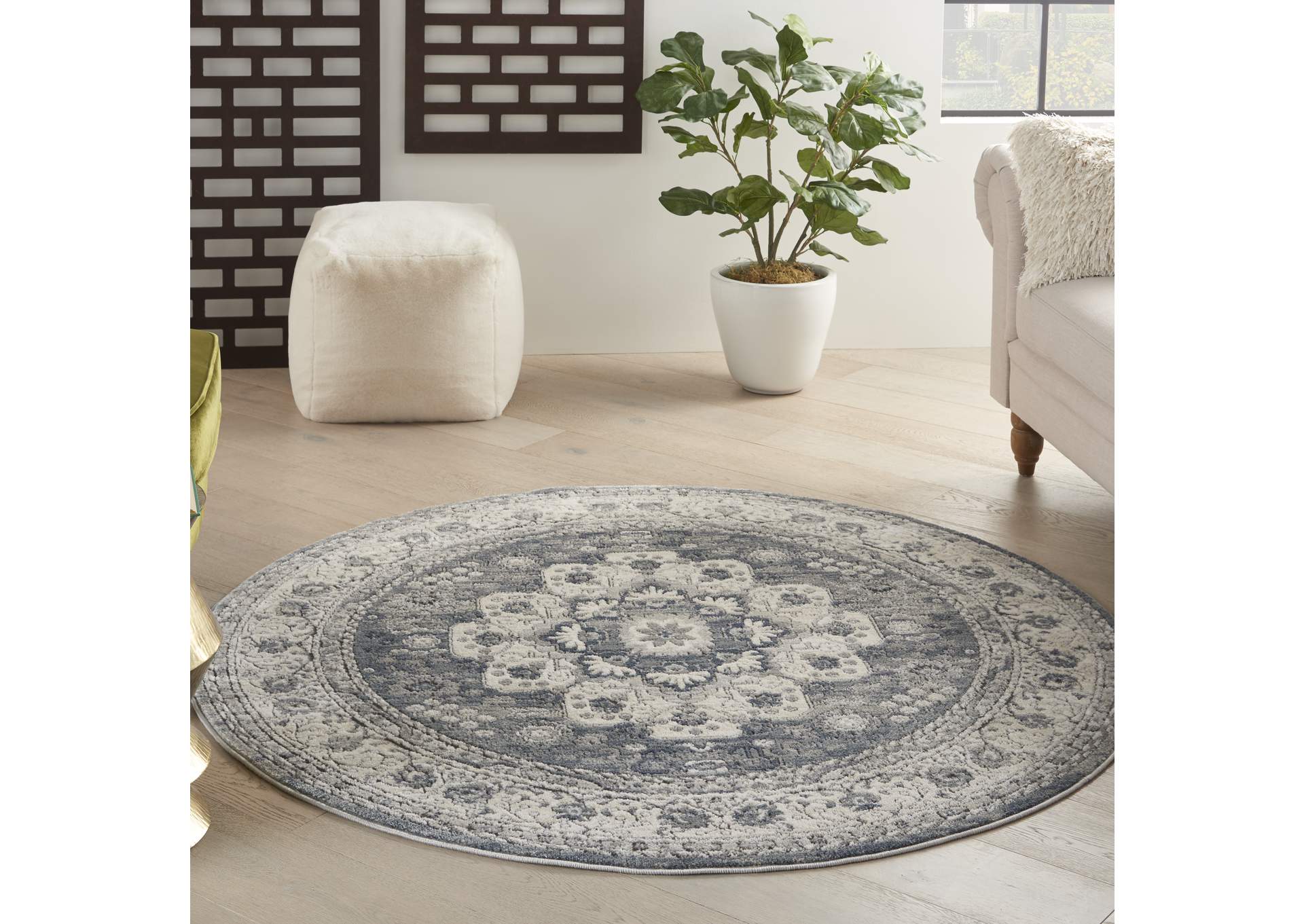 Nourison Quarry 4' Round Area Rug,Nourison