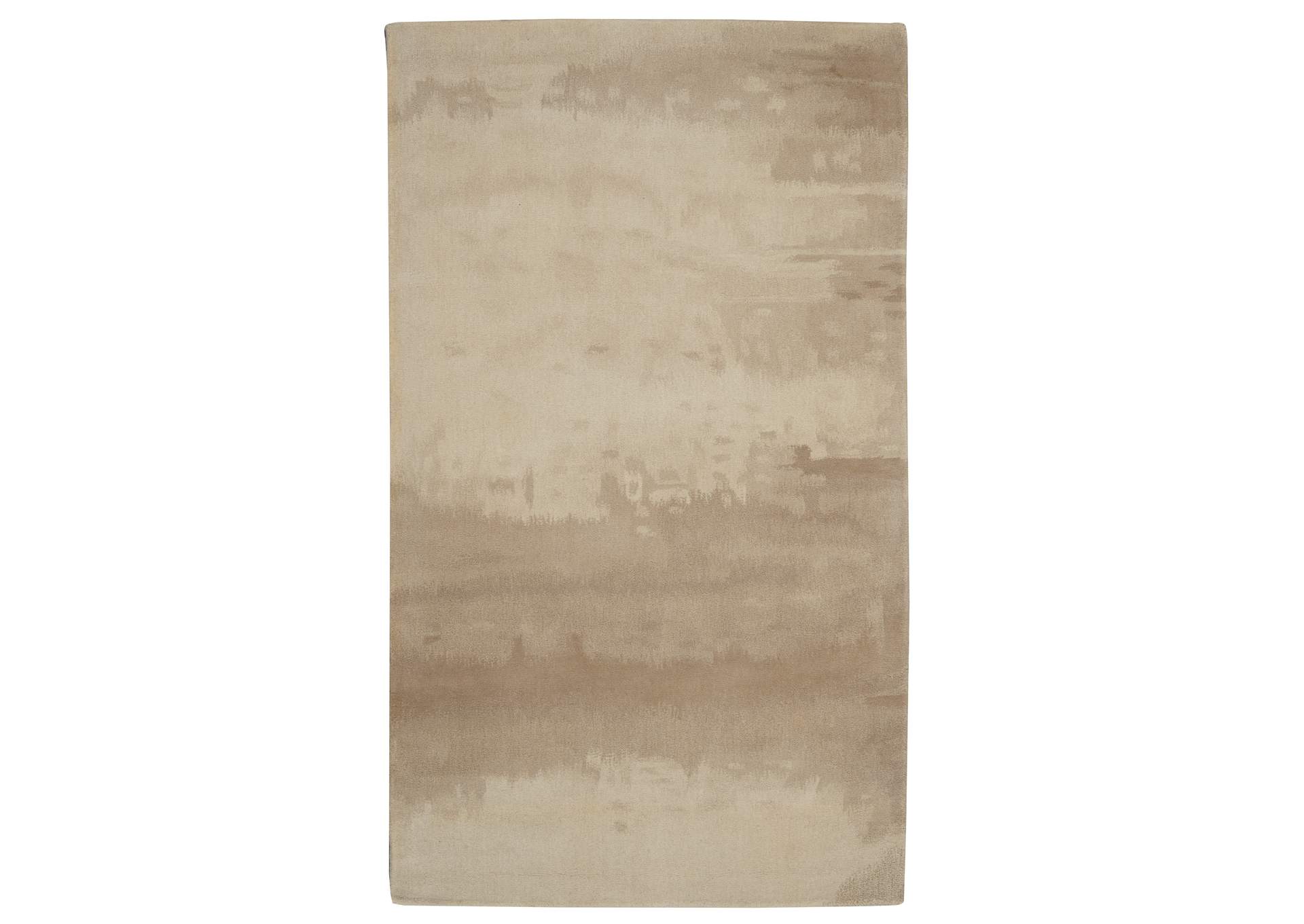 Calvin Klein Home Luster Wash SW14 White 3'x5' Area Rug,Nourison
